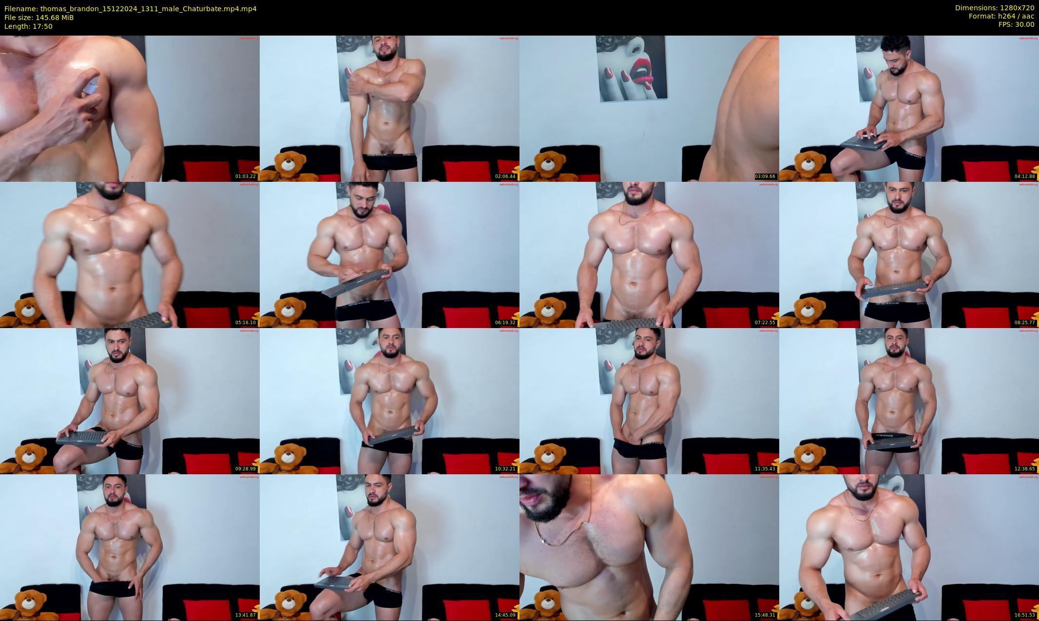 thomas_brandon — 18 minute Chaturbate male cam show recording, 720p, Dec 15, 2024