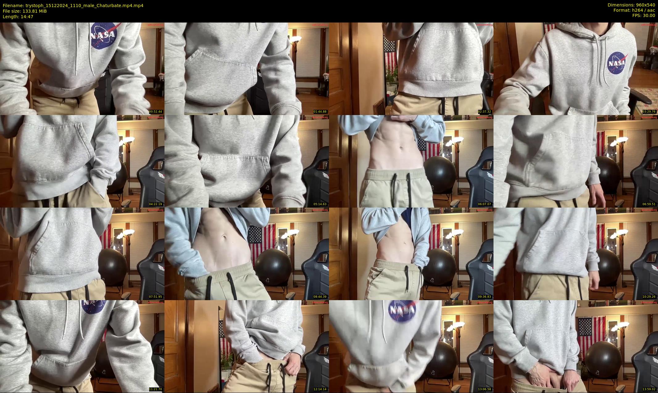 trystoph — 15 minute Chaturbate male cam show recording, 480p, Dec 15, 2024