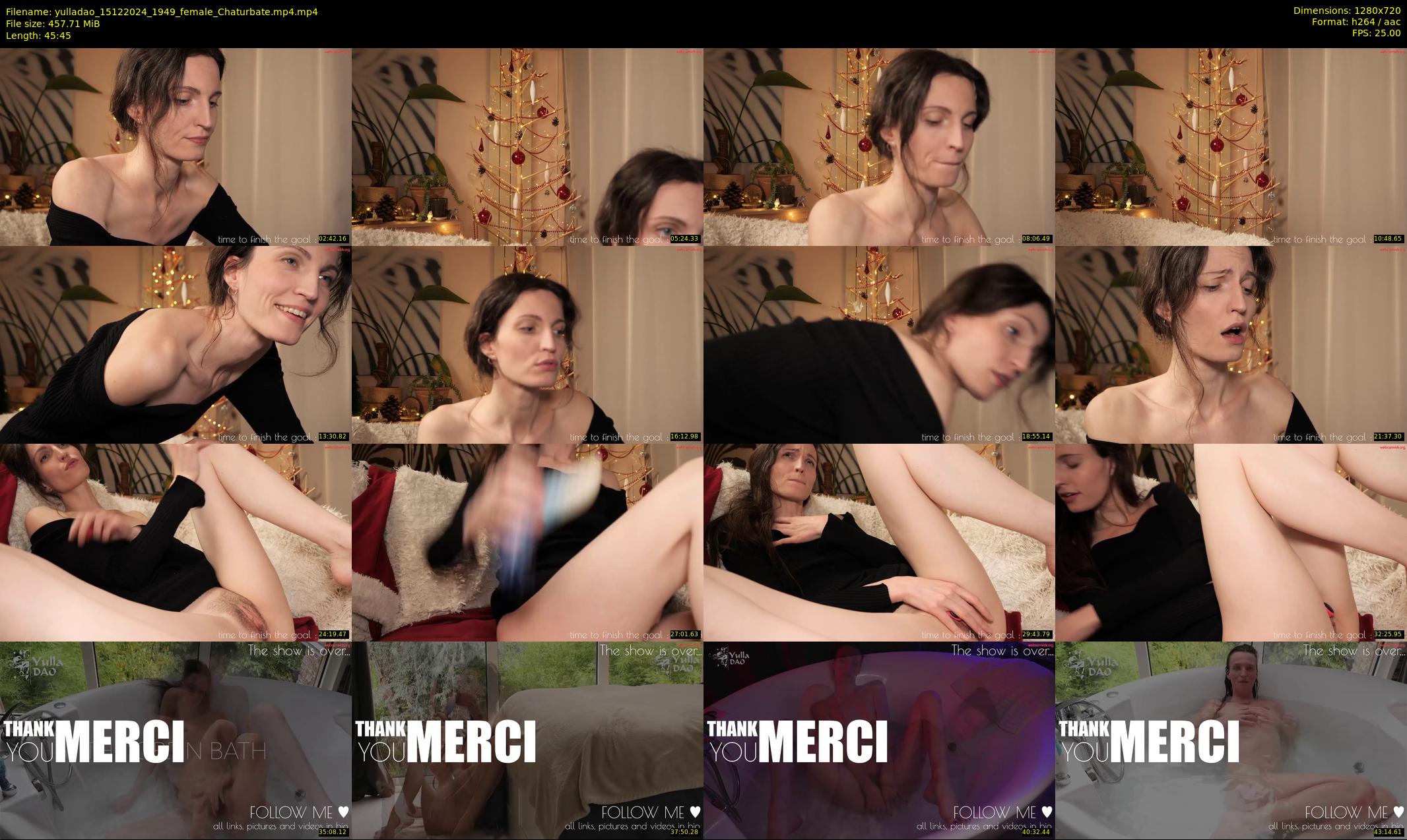yulladao — 46 minute Chaturbate female cam show recording, 720p, Dec 15, 2024
