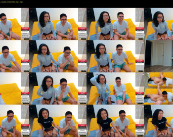 18not20 — 120 minute Chaturbate couple cam show recording, 720p, Dec 16, 2024