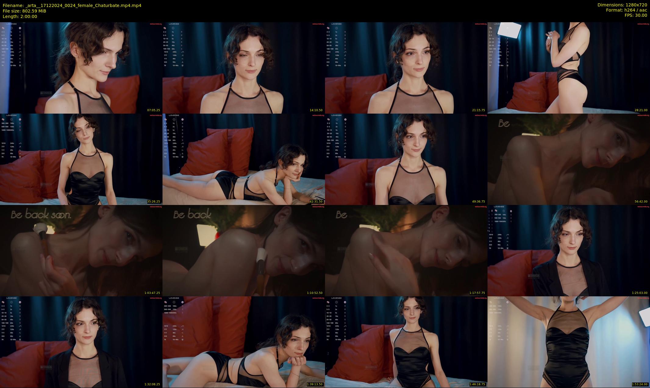 _arta_ — 120 minute Chaturbate female cam show recording, 720p, Dec 17, 2024