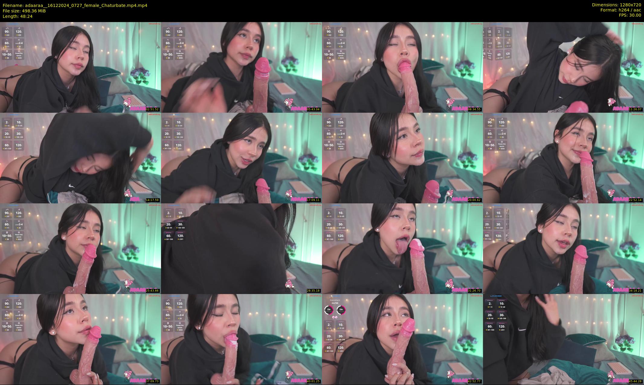 adaaraa_ — 49 minute Chaturbate female cam show recording, 720p, Dec 16, 2024