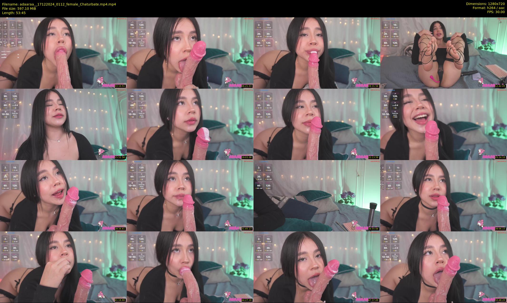adaaraa_ — 54 minute Chaturbate female cam show recording, 720p, Dec 17, 2024