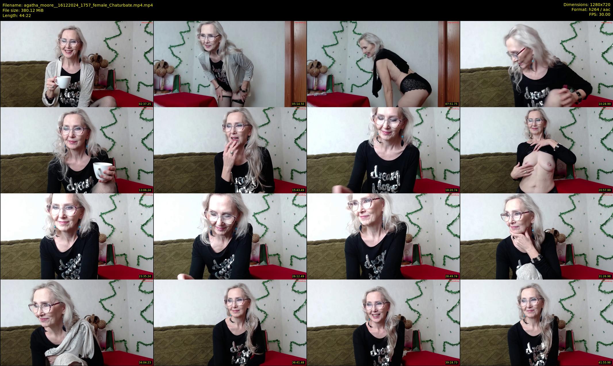 agatha_moore_ — 45 minute Chaturbate female cam show recording, 720p, Dec 16, 2024