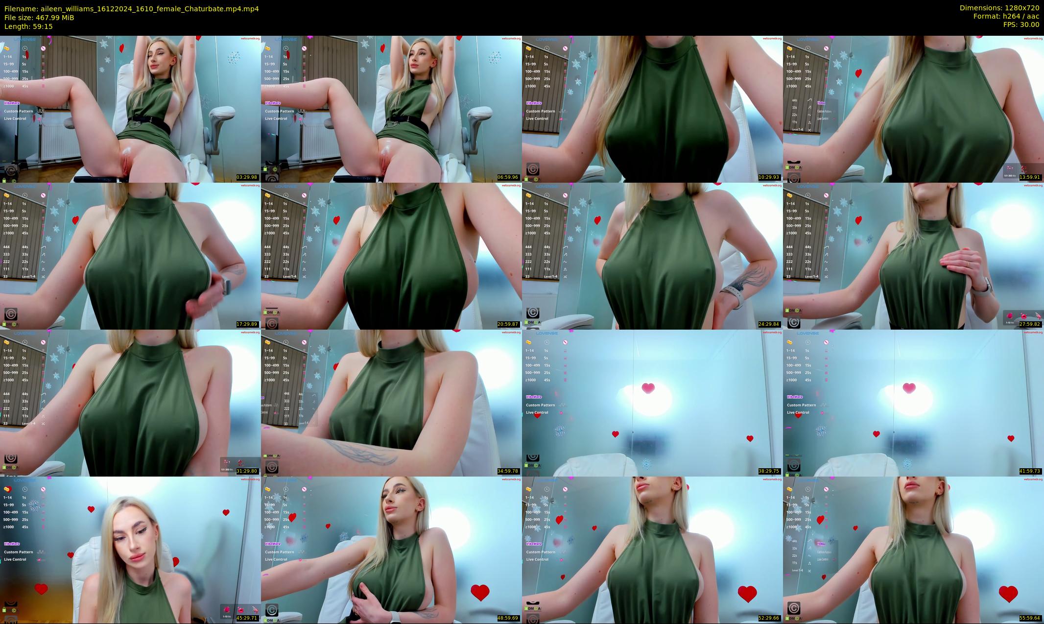 aileen_williams — 60 minute Chaturbate female cam show recording, 720p, Dec 16, 2024