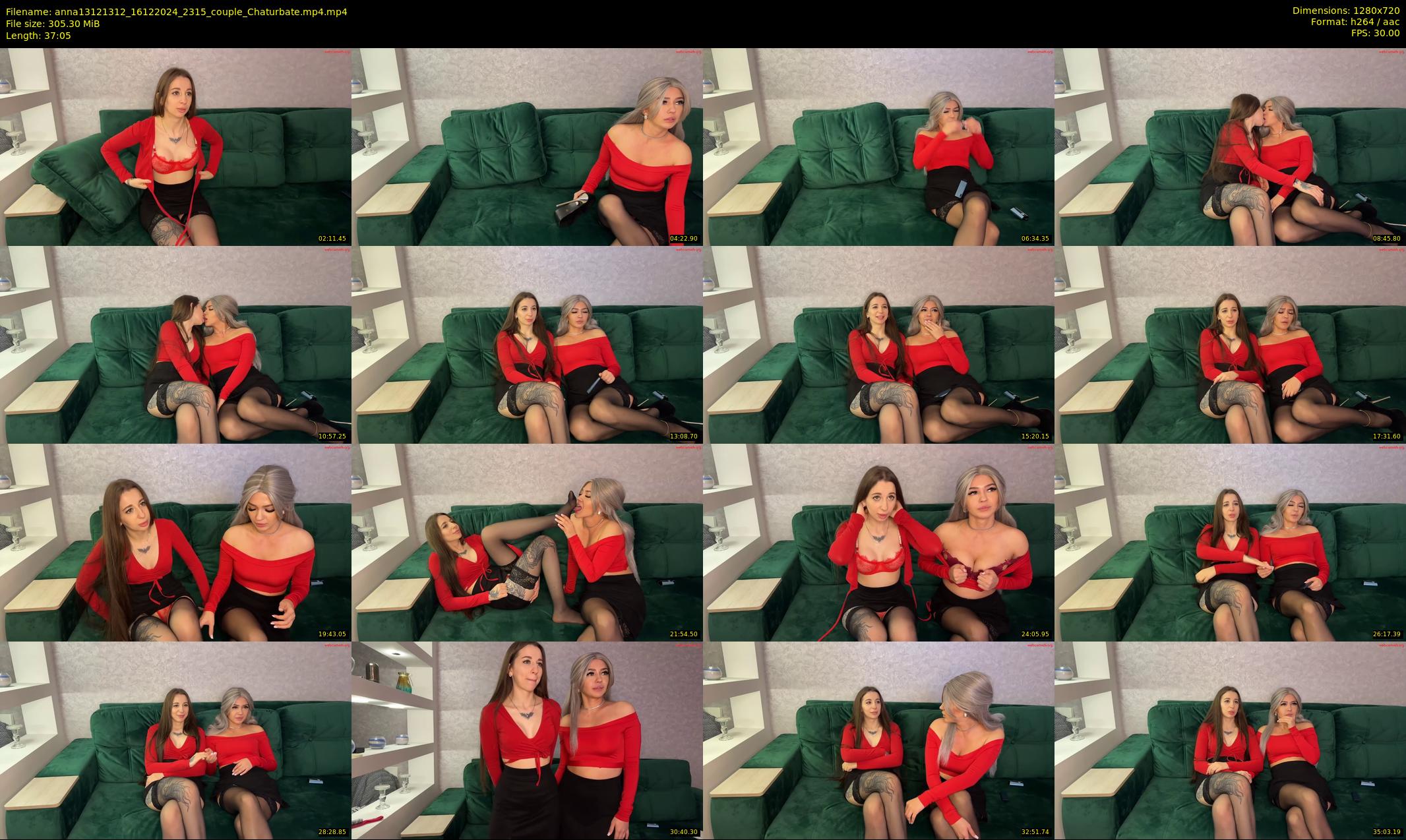 anna13121312 — 38 minute Chaturbate couple cam show recording, 720p, Dec 16, 2024