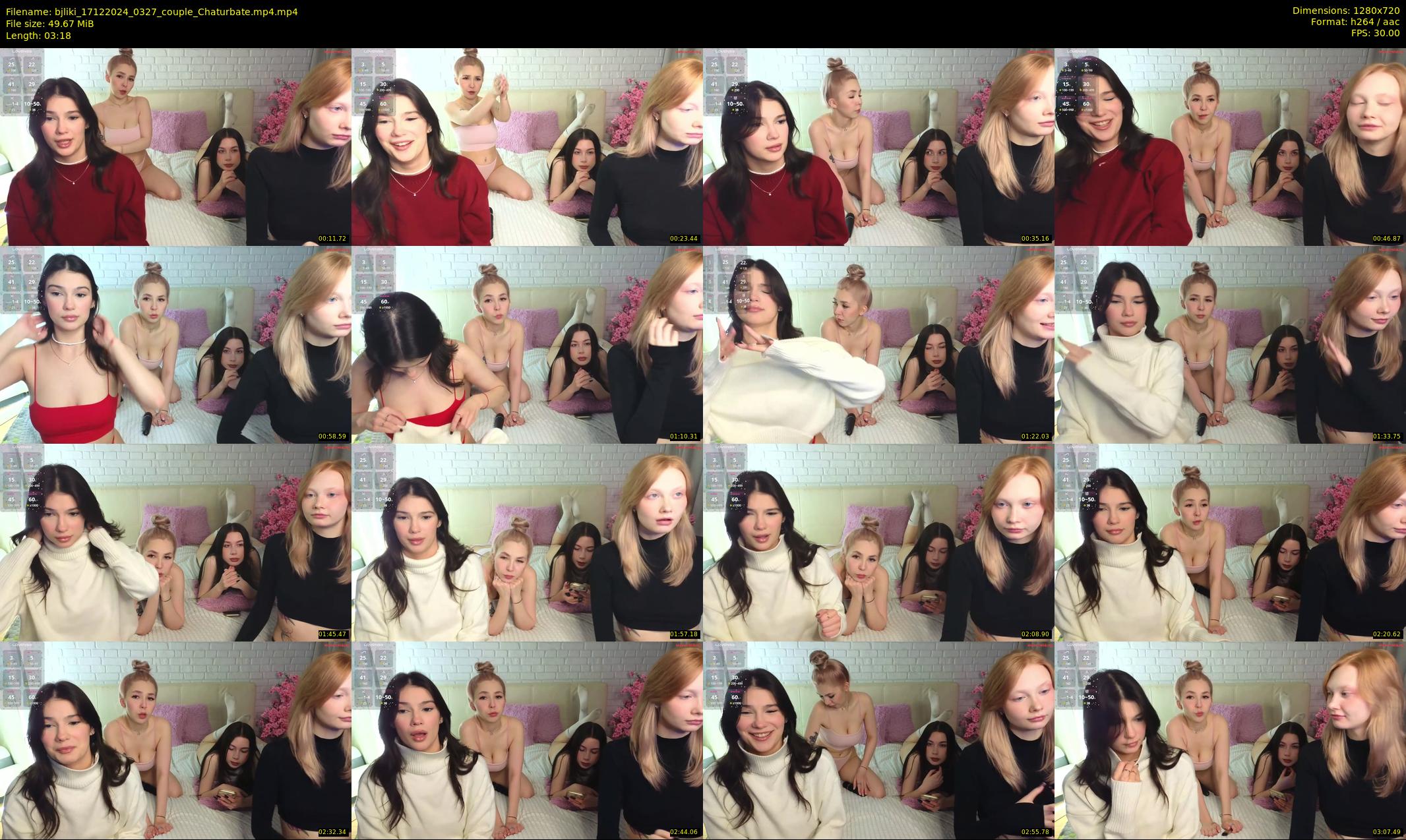 bjliki — 4 minute Chaturbate couple cam show recording, 720p, Dec 17, 2024