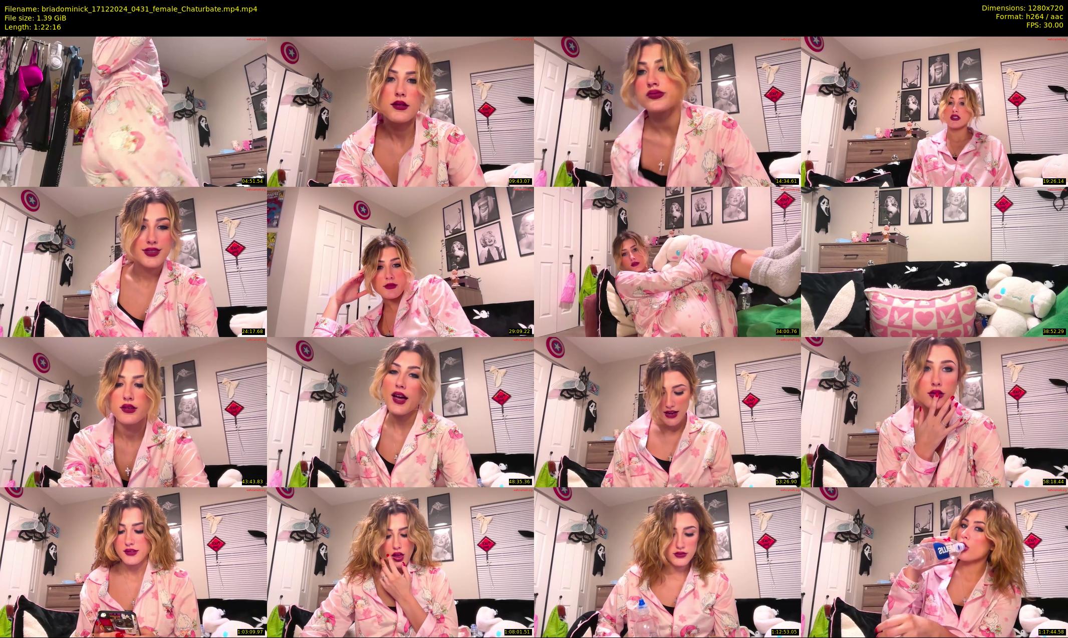 briadominick — 83 minute Chaturbate couple cam show recording, 720p, Dec 17, 2024