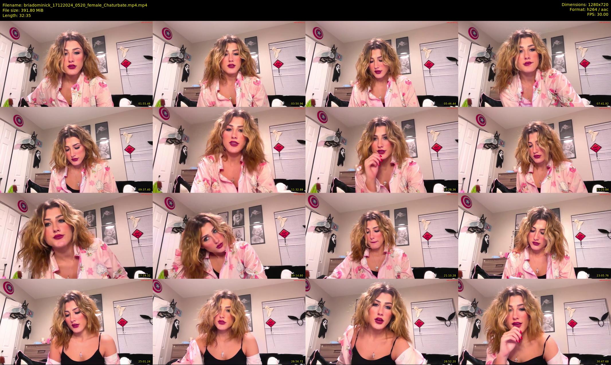 briadominick — 33 minute Chaturbate couple cam show recording, 720p, Dec 17, 2024