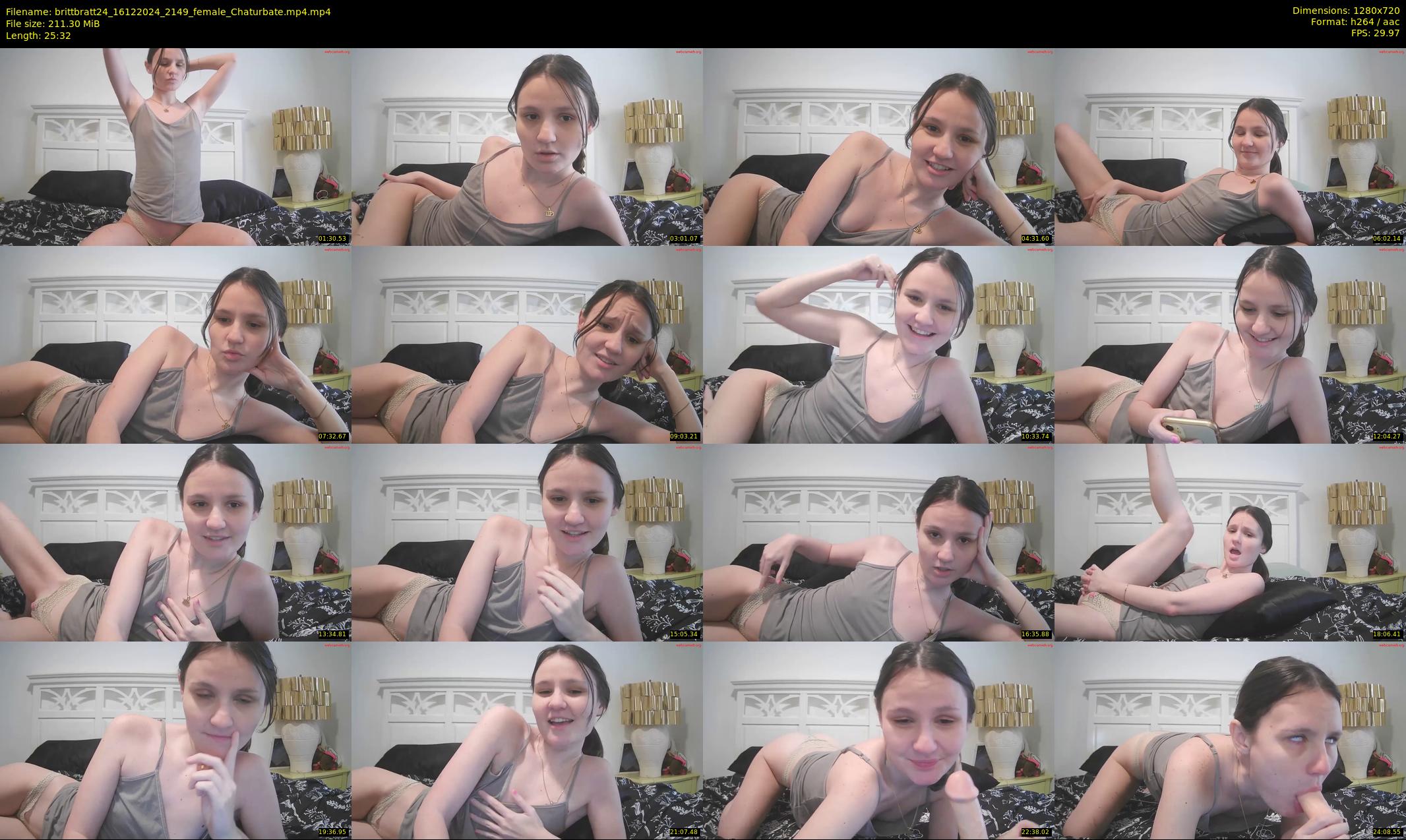 brittbratt24 — 26 minute Chaturbate female cam show recording, 720p, Dec 16, 2024