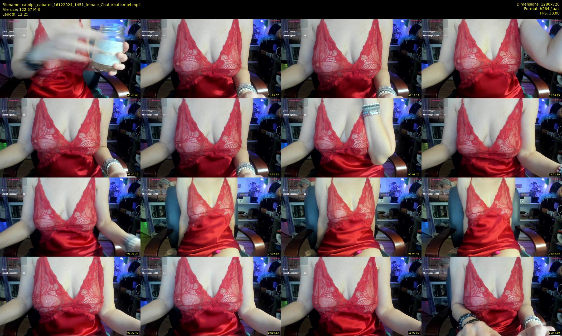 catnips_cabaret — 13 minute Chaturbate female cam show recording, 720p, Dec 16, 2024
