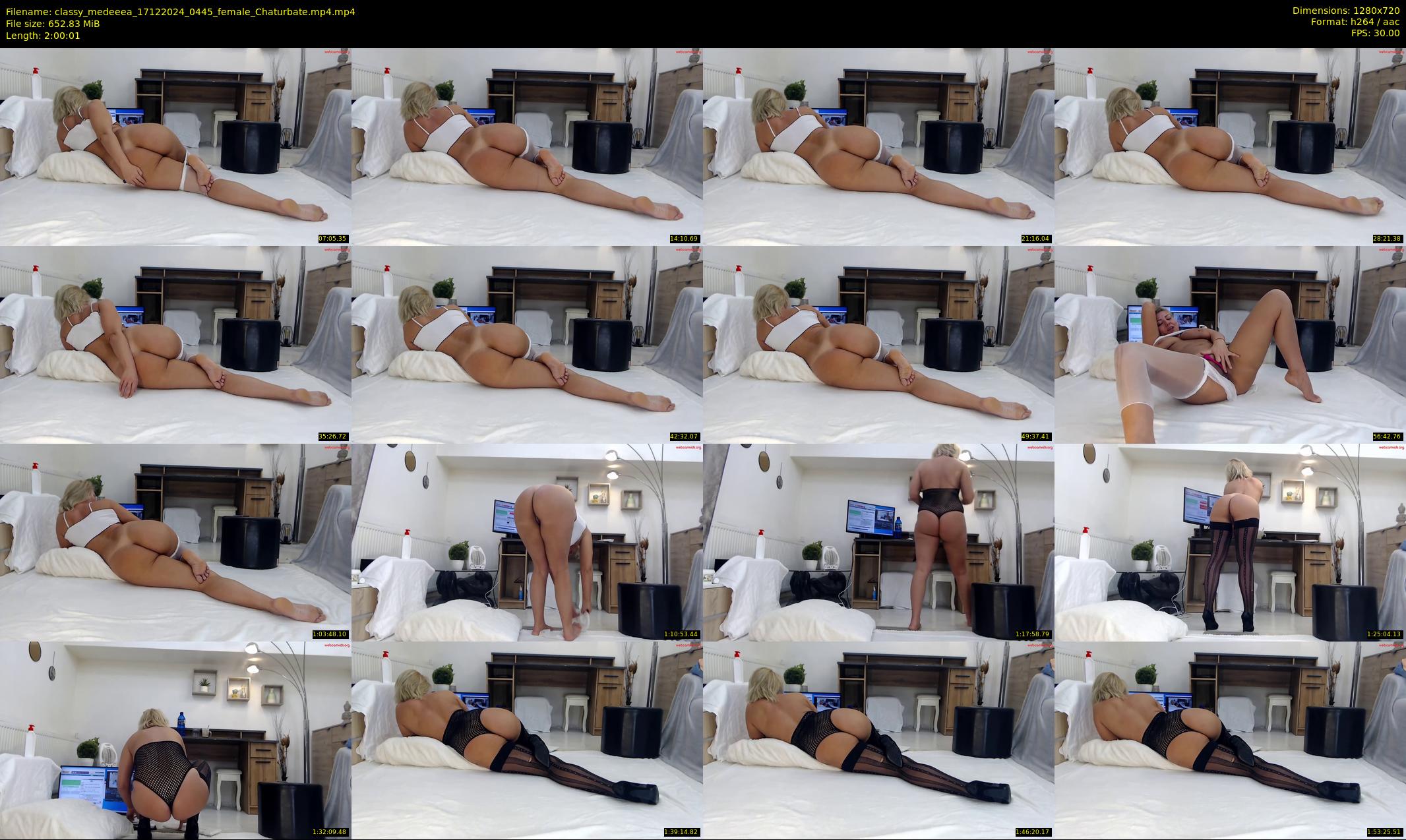 classy_medeeea — 121 minute Chaturbate female cam show recording, 720p, Dec 17, 2024