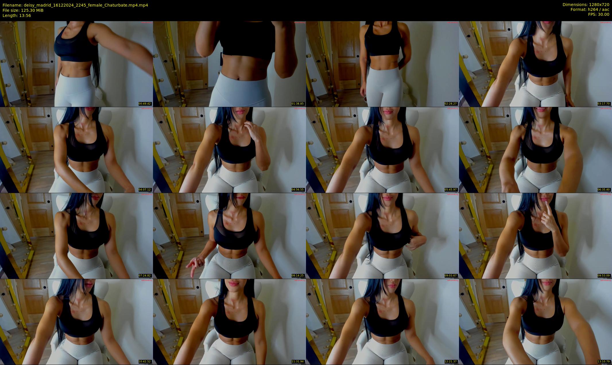 deisy_madrid — 14 minute Chaturbate female cam show recording, 720p, Dec 16, 2024