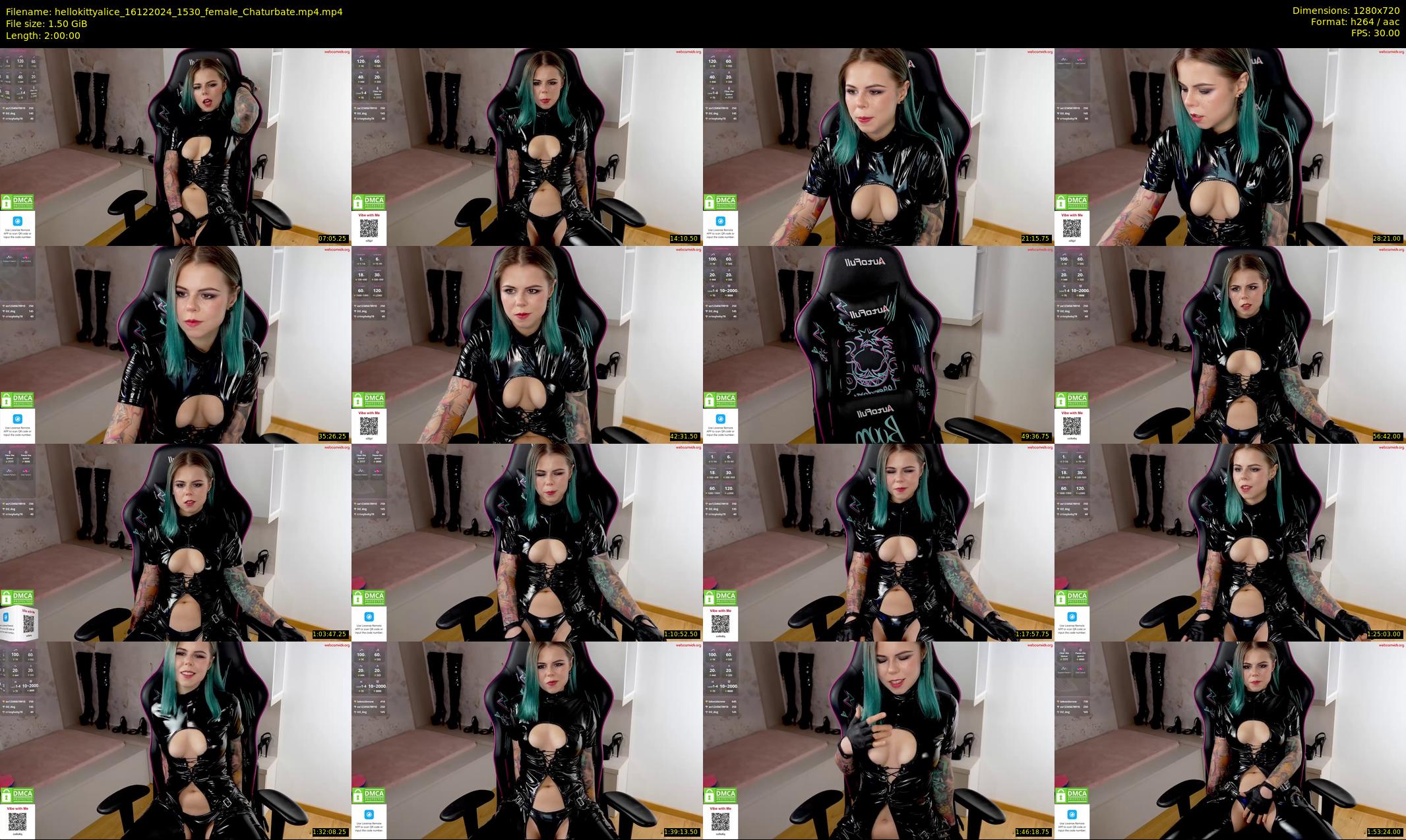 hellokittyalice — 120 minute Chaturbate female cam show recording, 720p, Dec 16, 2024