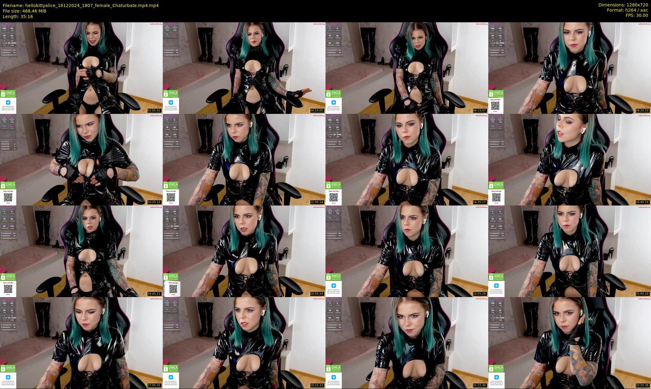 hellokittyalice — 36 minute Chaturbate female cam show recording, 720p, Dec 16, 2024