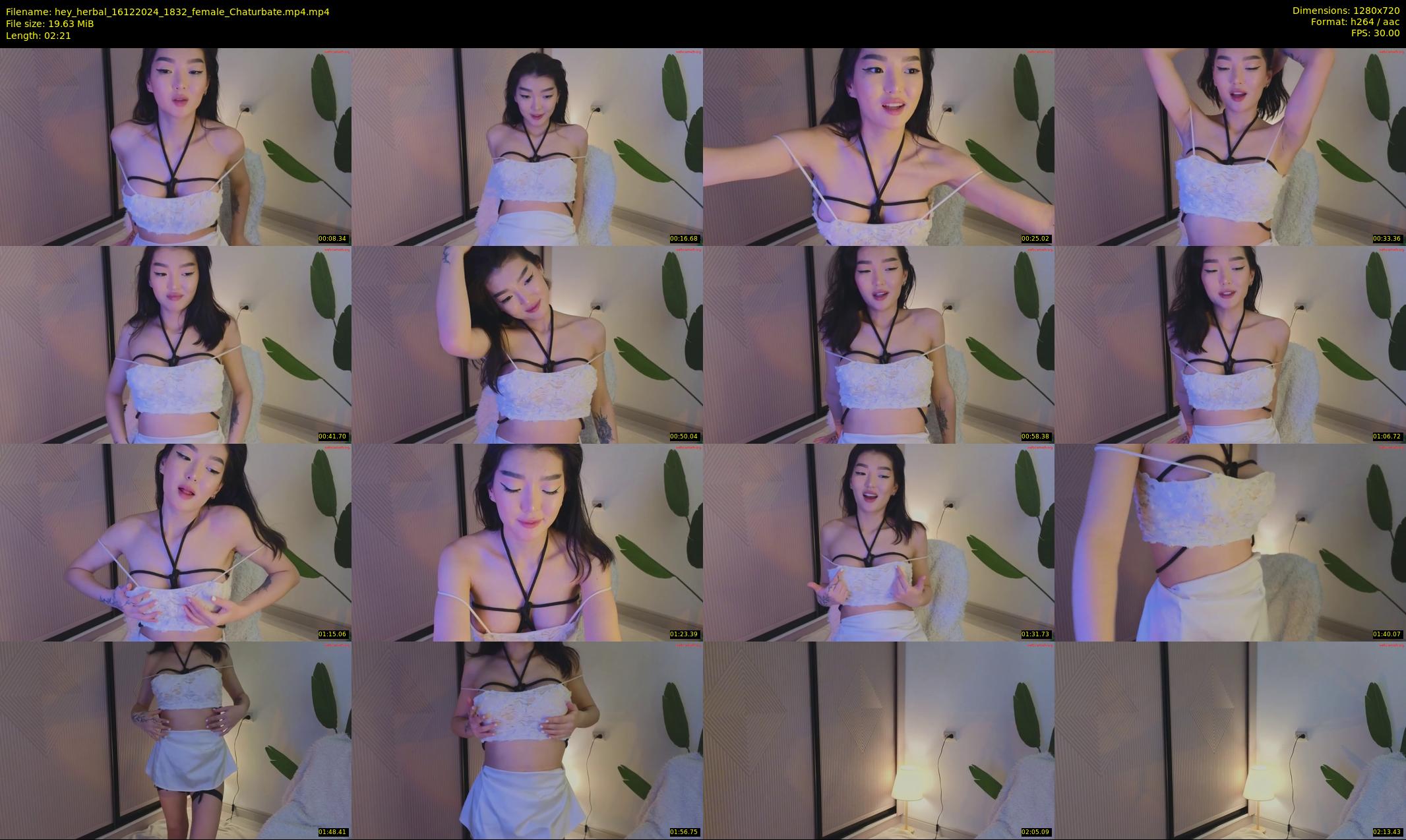 hey_herbal — 3 minute Chaturbate female cam show recording, 720p, Dec 16, 2024