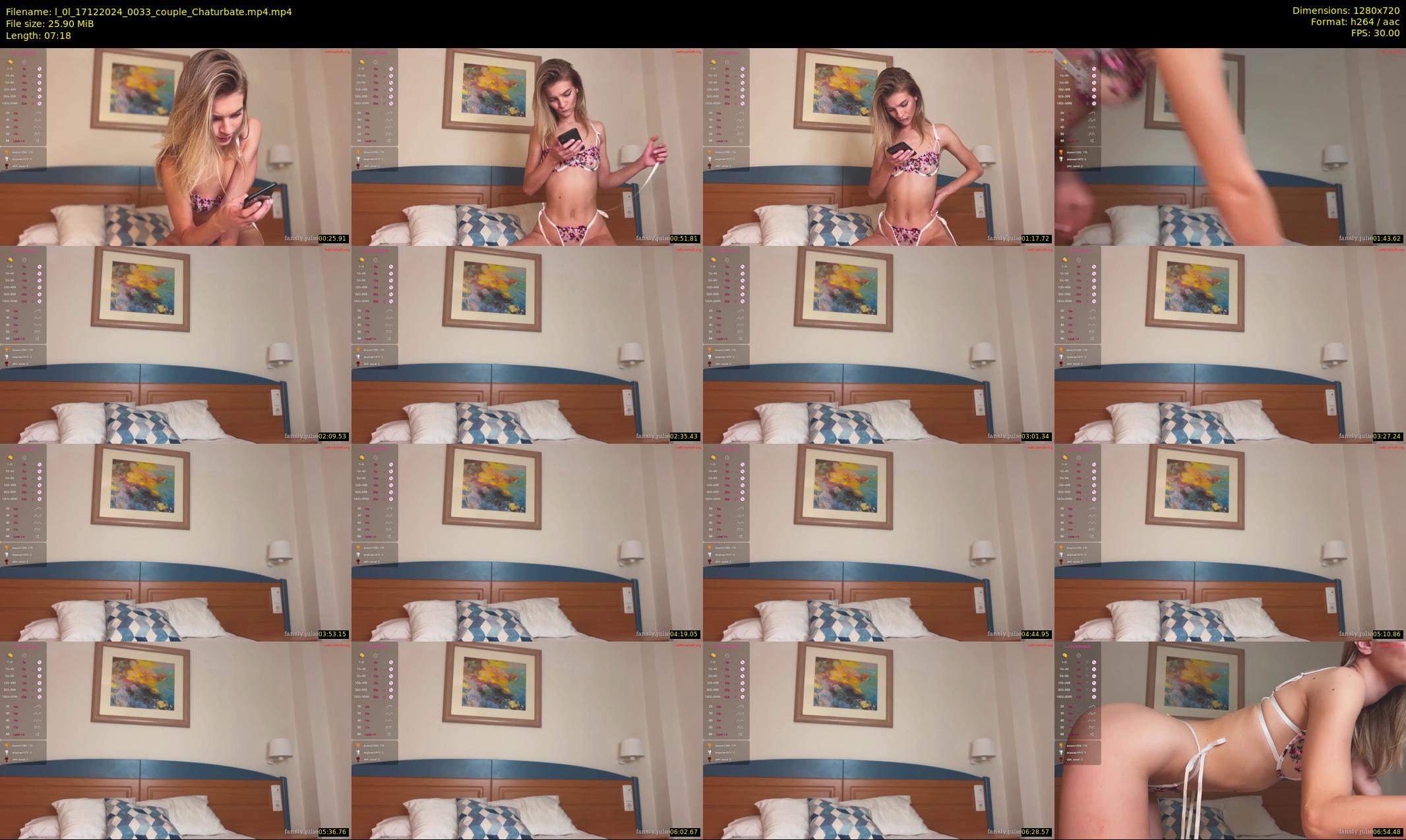 l_0l — 8 minute Chaturbate couple cam show recording, 720p, Dec 17, 2024