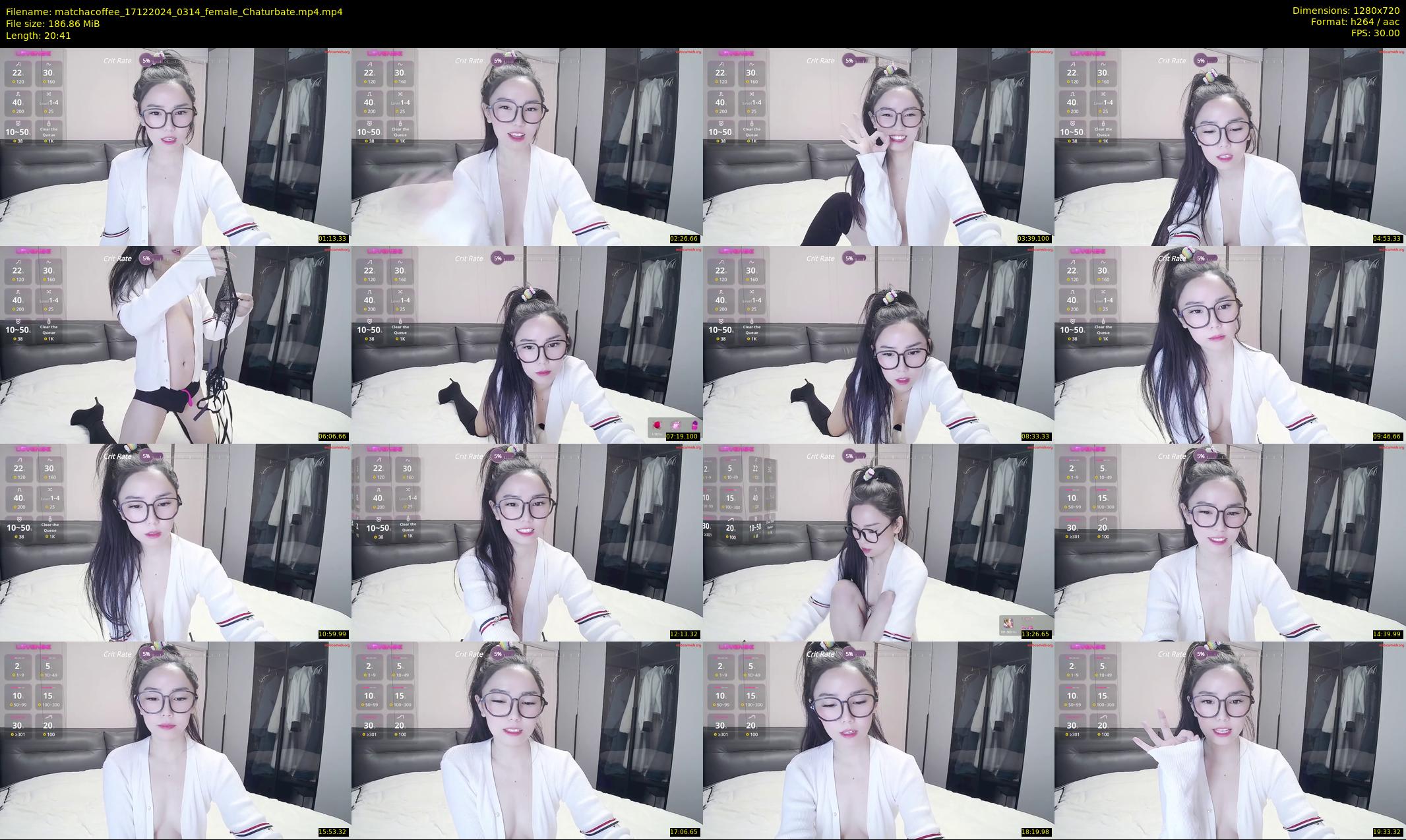matchacoffee — 21 minute Chaturbate female cam show recording, 720p, Dec 17, 2024