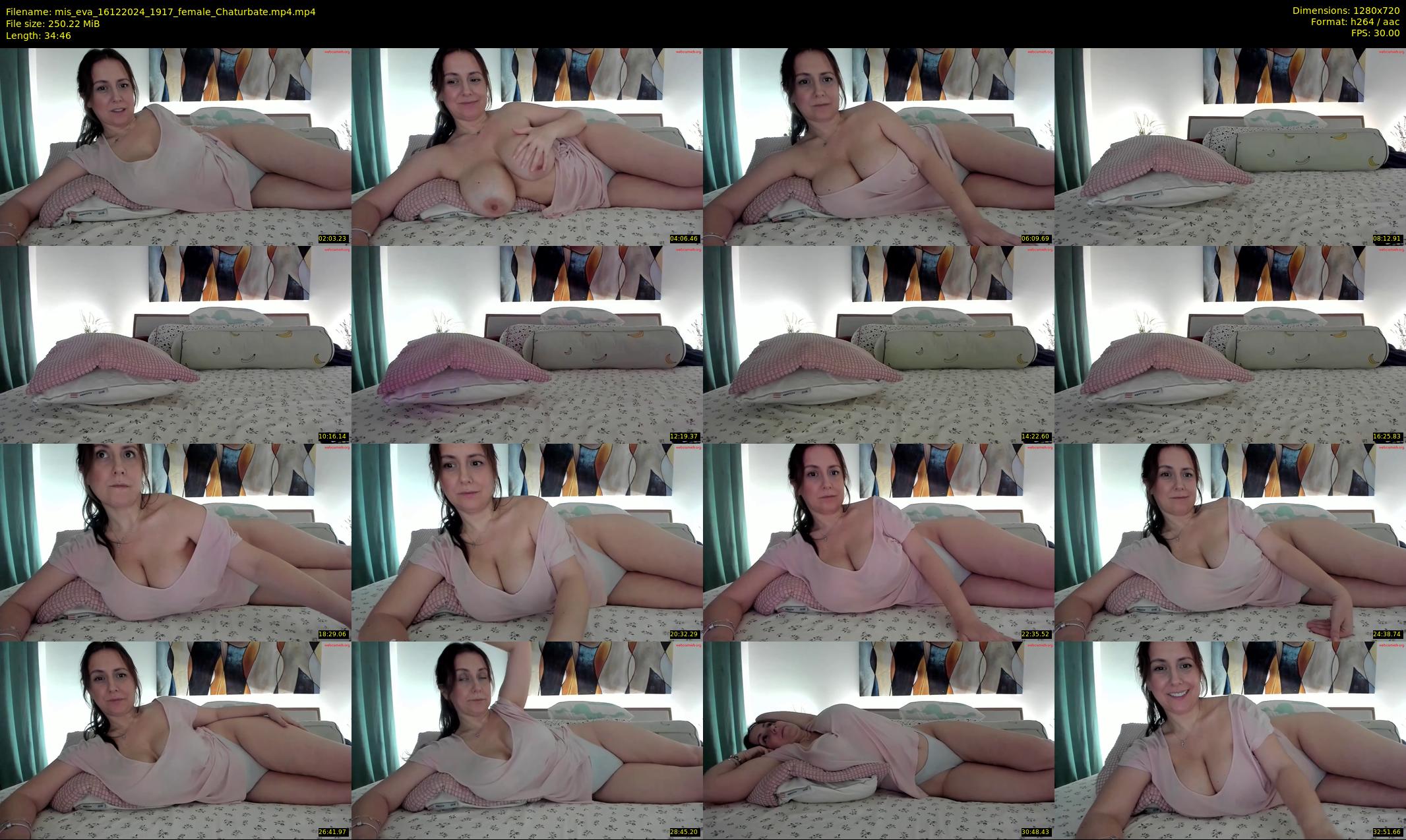 mis_eva — 35 minute Chaturbate female cam show recording, 720p, Dec 16, 2024