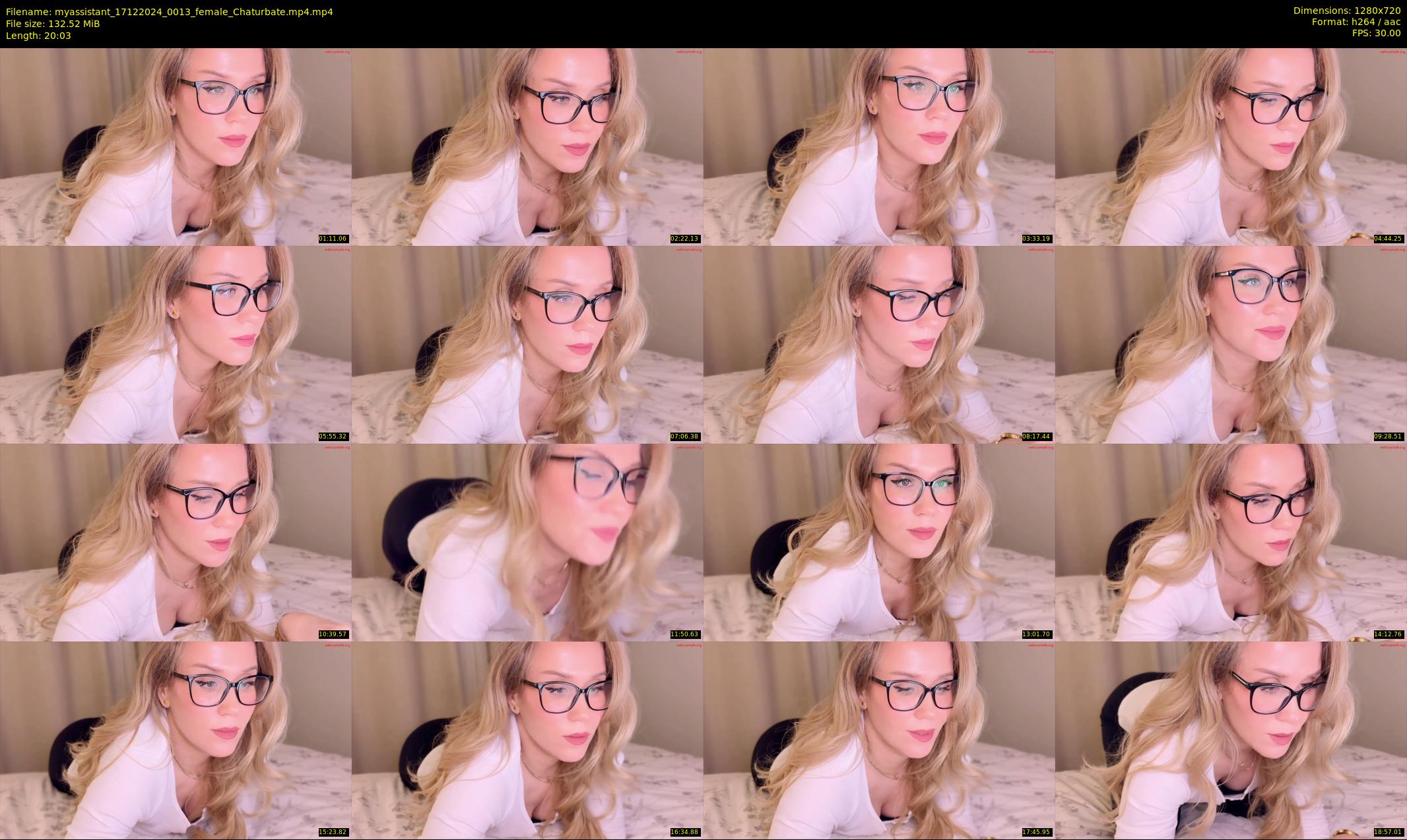 myassistant — 21 minute Chaturbate female cam show recording, 720p, Dec 17, 2024