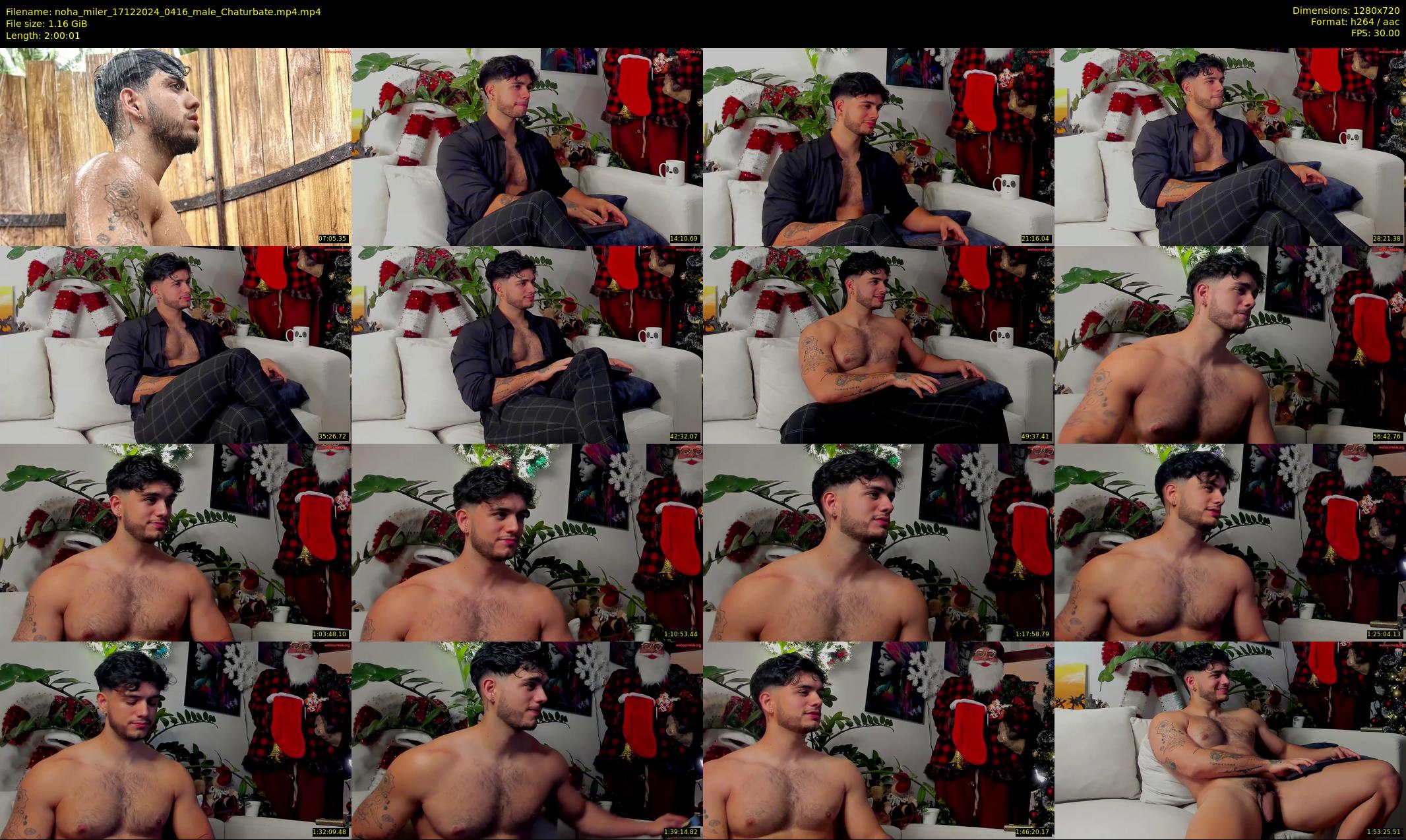 noha_miler — 121 minute Chaturbate male cam show recording, 720p, Dec 17, 2024