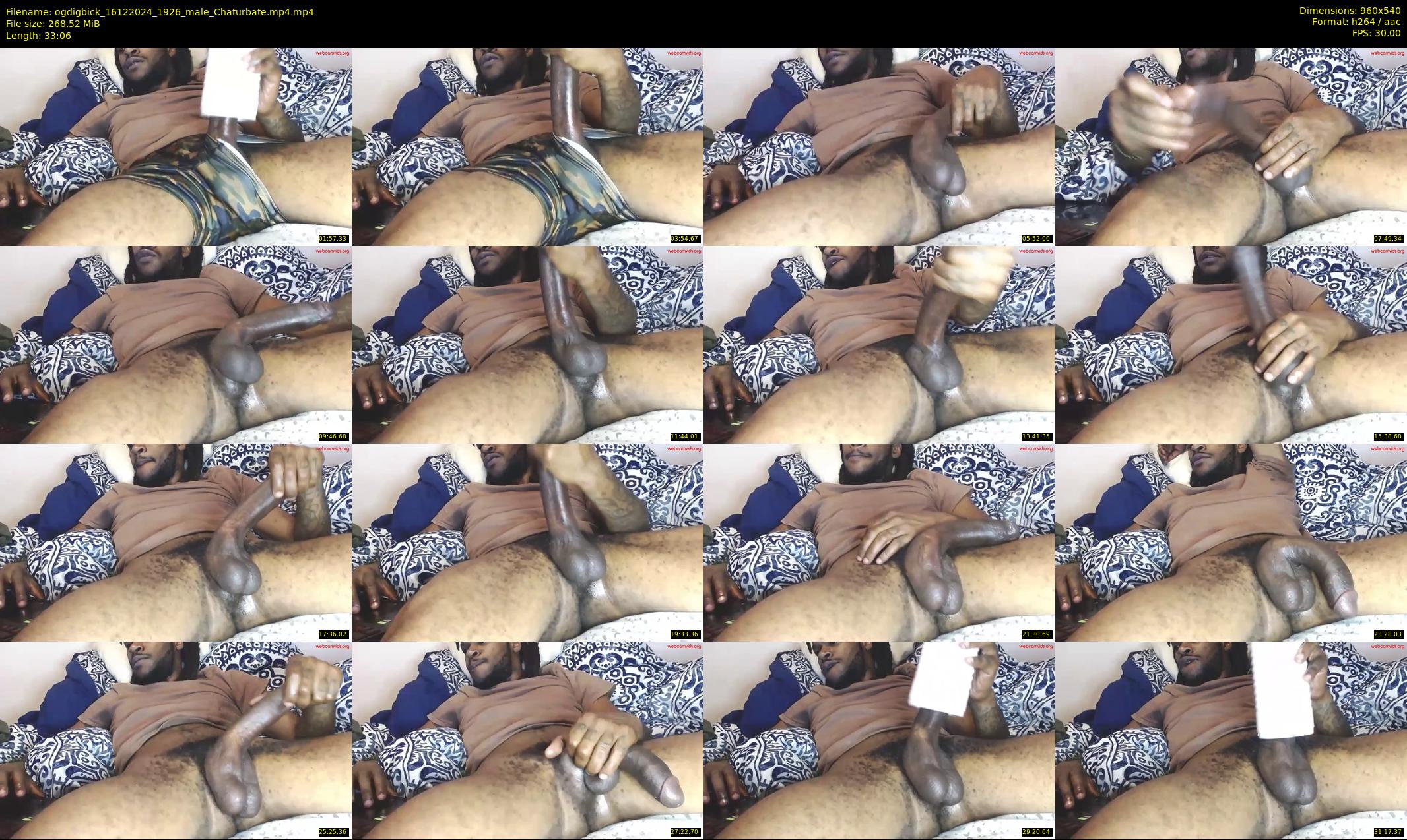 ogdigbick — 34 minute Chaturbate male cam show recording, 480p, Dec 16, 2024