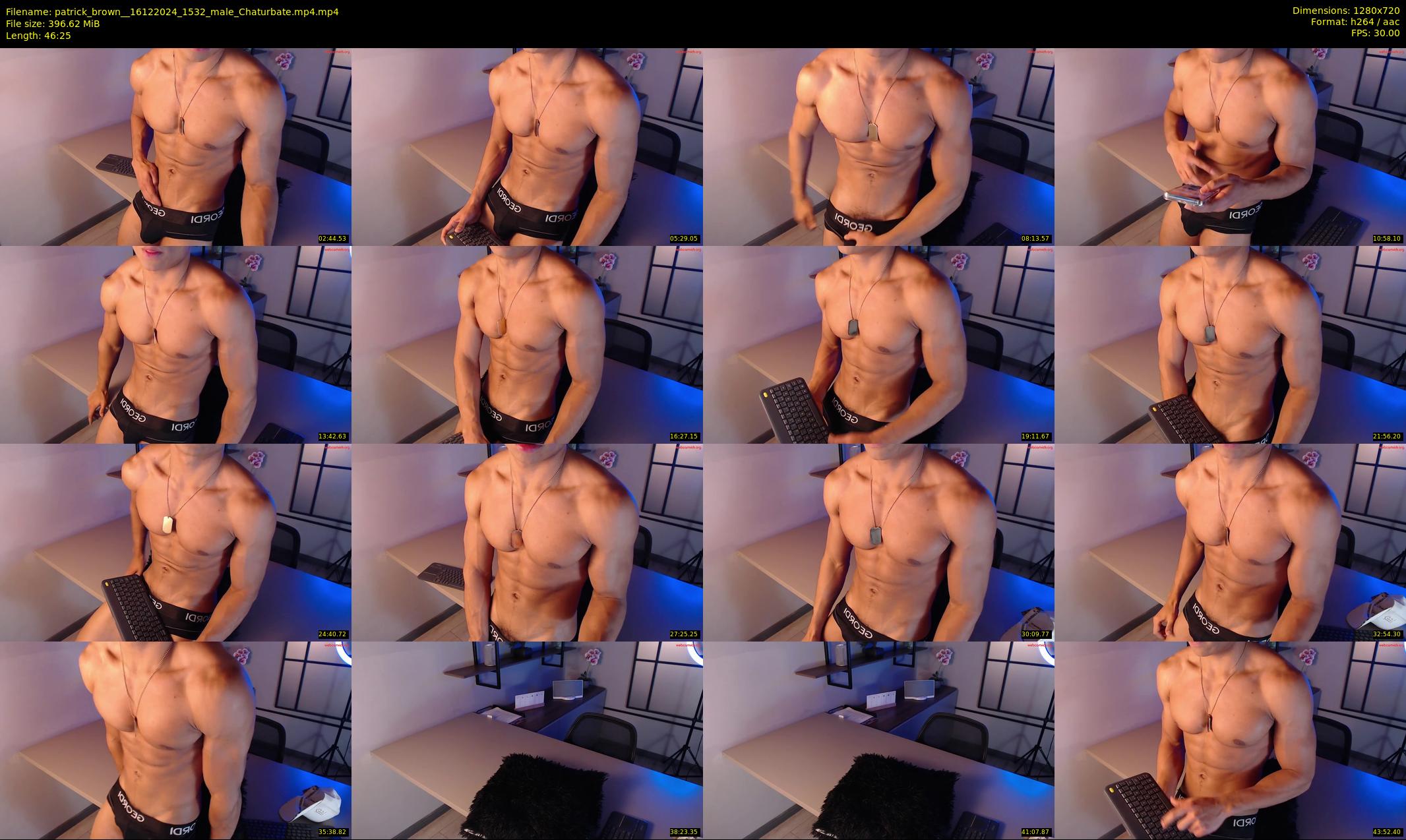 patrick_brown_ — 47 minute Chaturbate male cam show recording, 720p, Dec 16, 2024