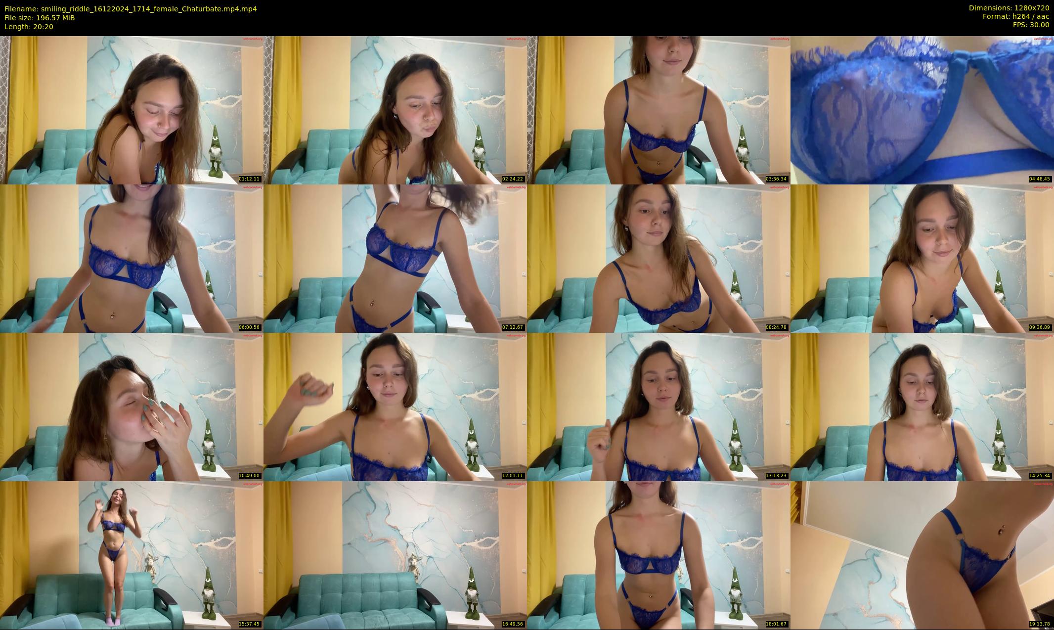 smiling_riddle — 21 minute Chaturbate female cam show recording, 720p, Dec 16, 2024