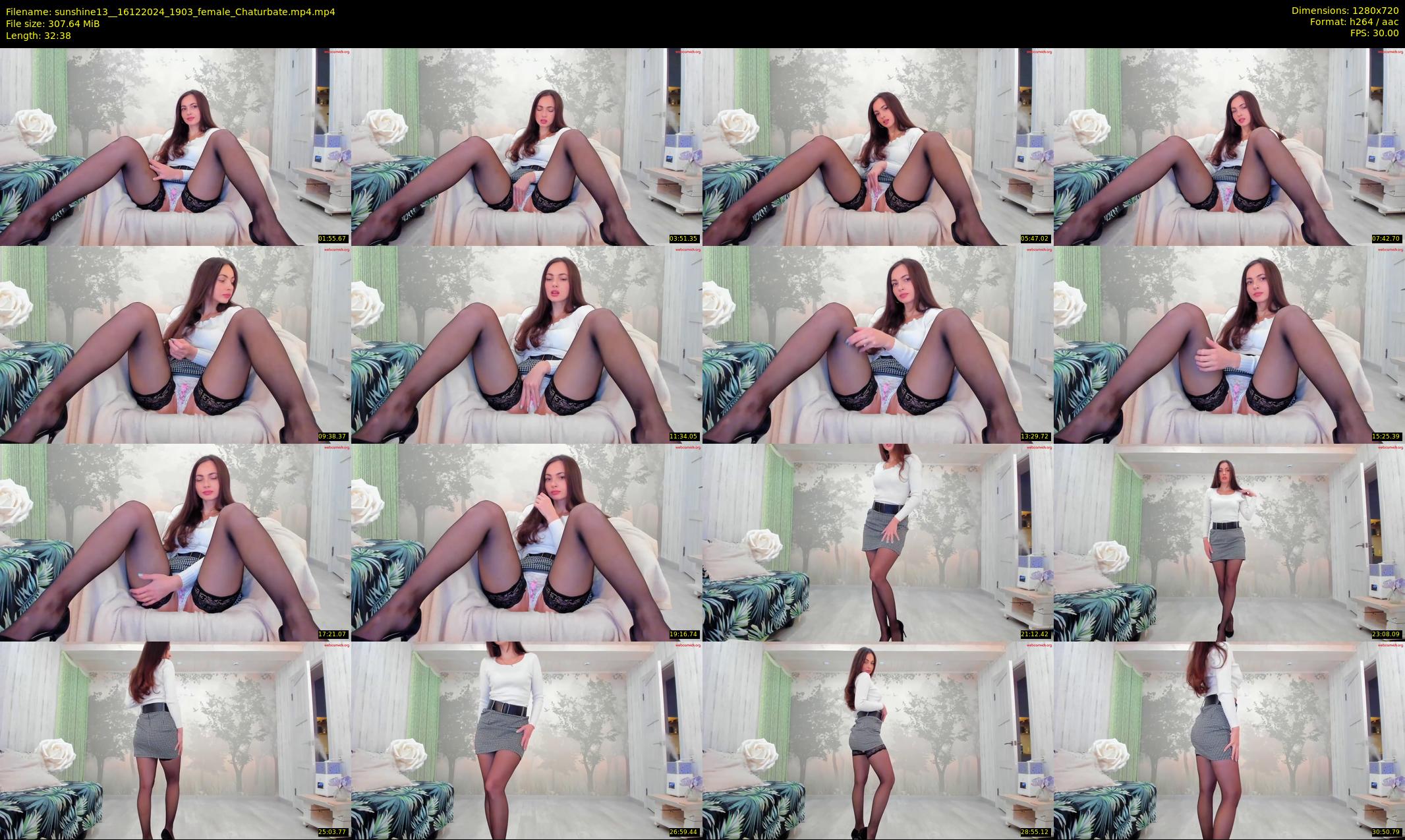 sunshine13_ — 33 minute Chaturbate female cam show recording, 720p, Dec 16, 2024