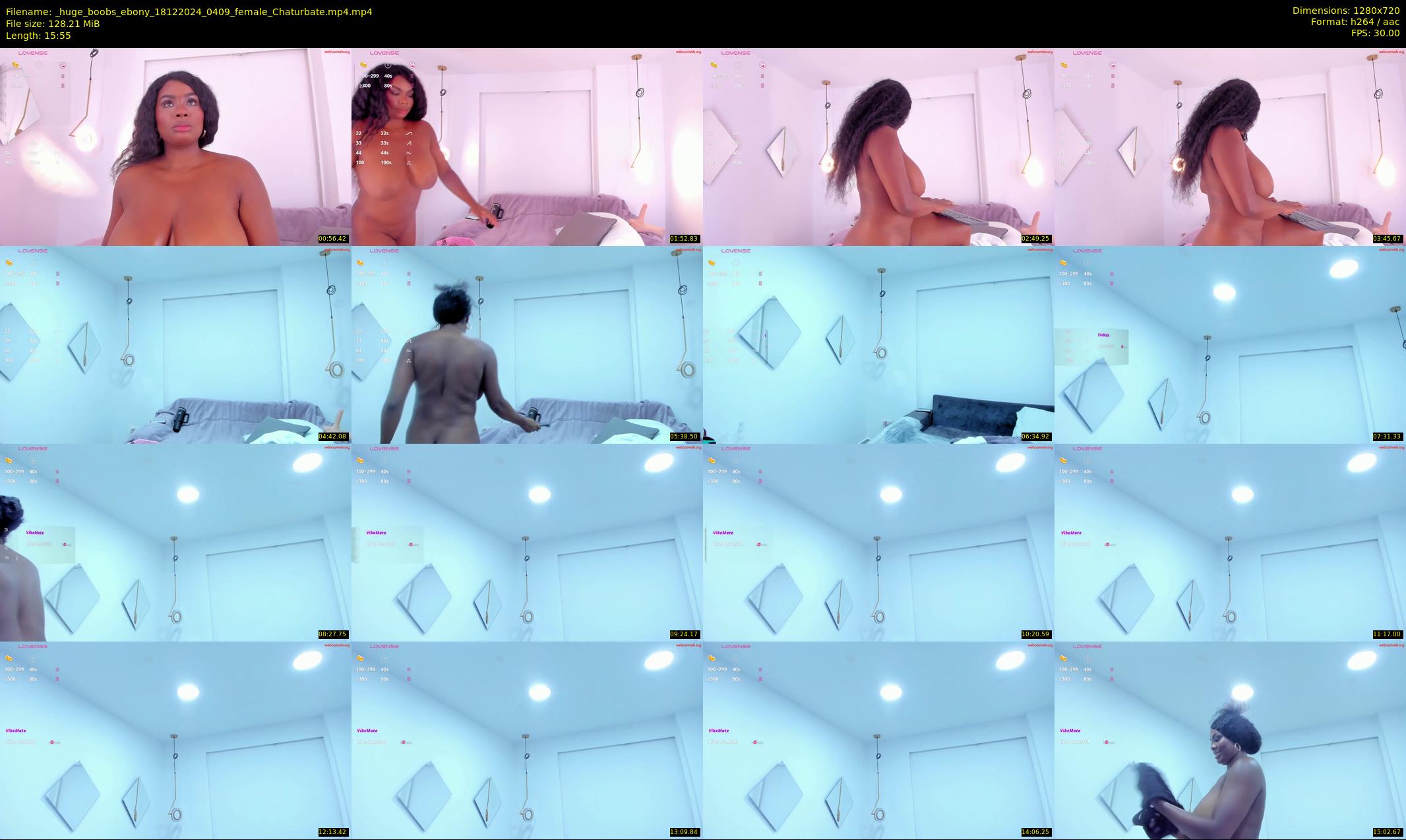 _huge_boobs_ebony — 16 minute Chaturbate female cam show recording, 720p, Dec 18, 2024