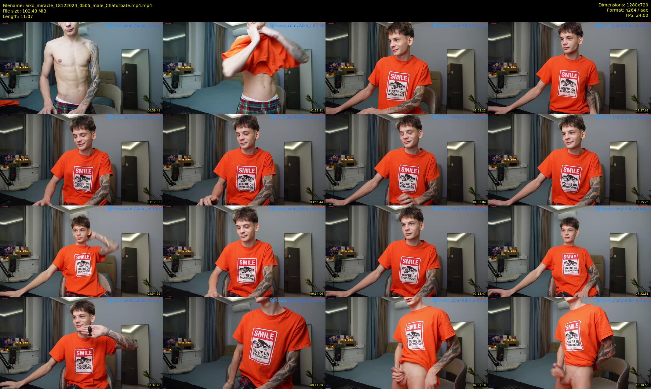 aiko_miracle — 12 minute Chaturbate male cam show recording, 720p, Dec 18, 2024