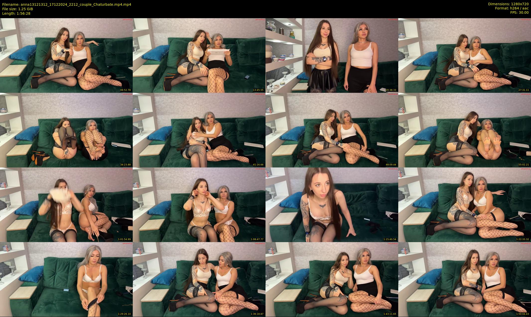 anna13121312 — 117 minute Chaturbate couple cam show recording, 720p, Dec 17, 2024