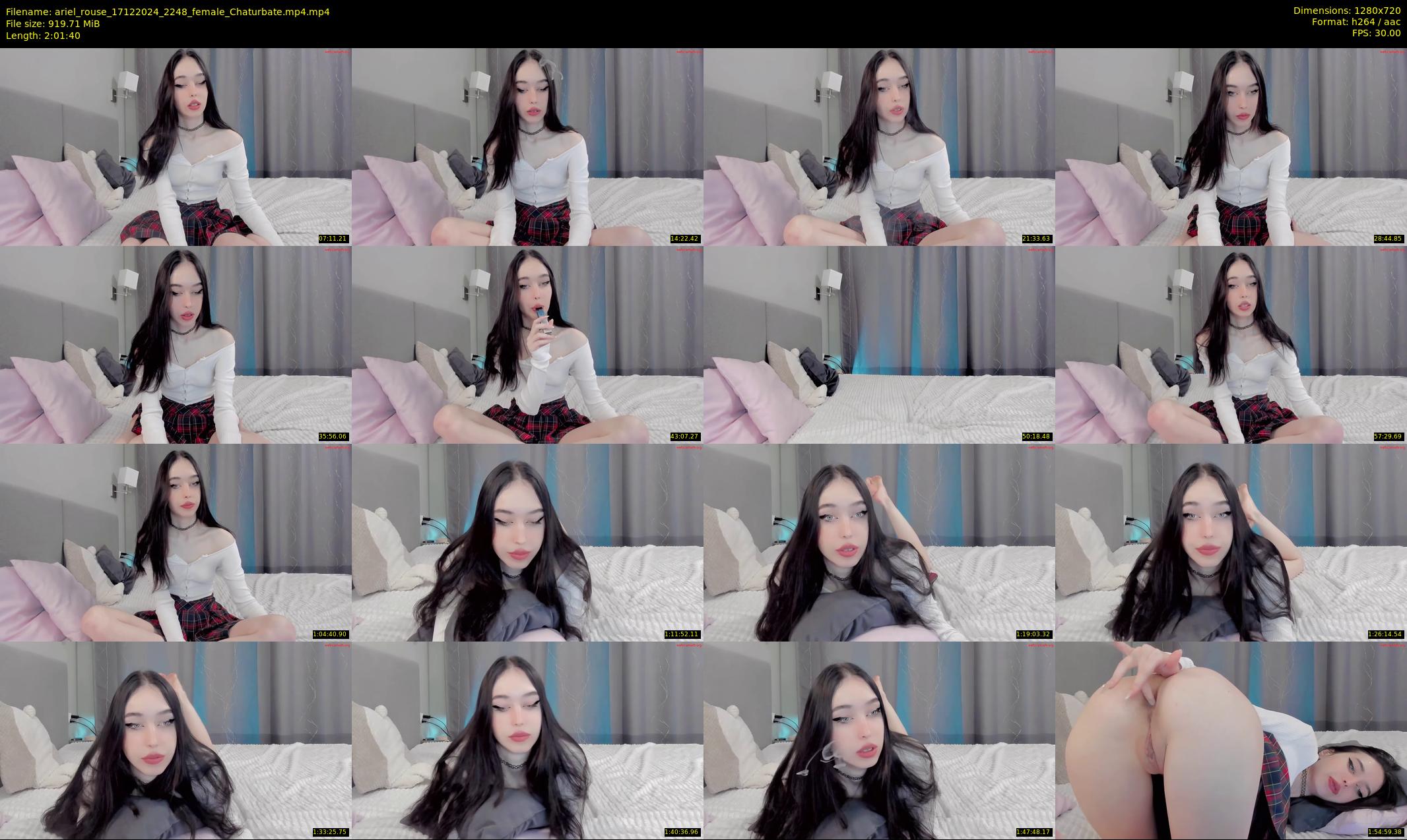 ariel_rouse — 122 minute Chaturbate female cam show recording, 720p, Dec 17, 2024