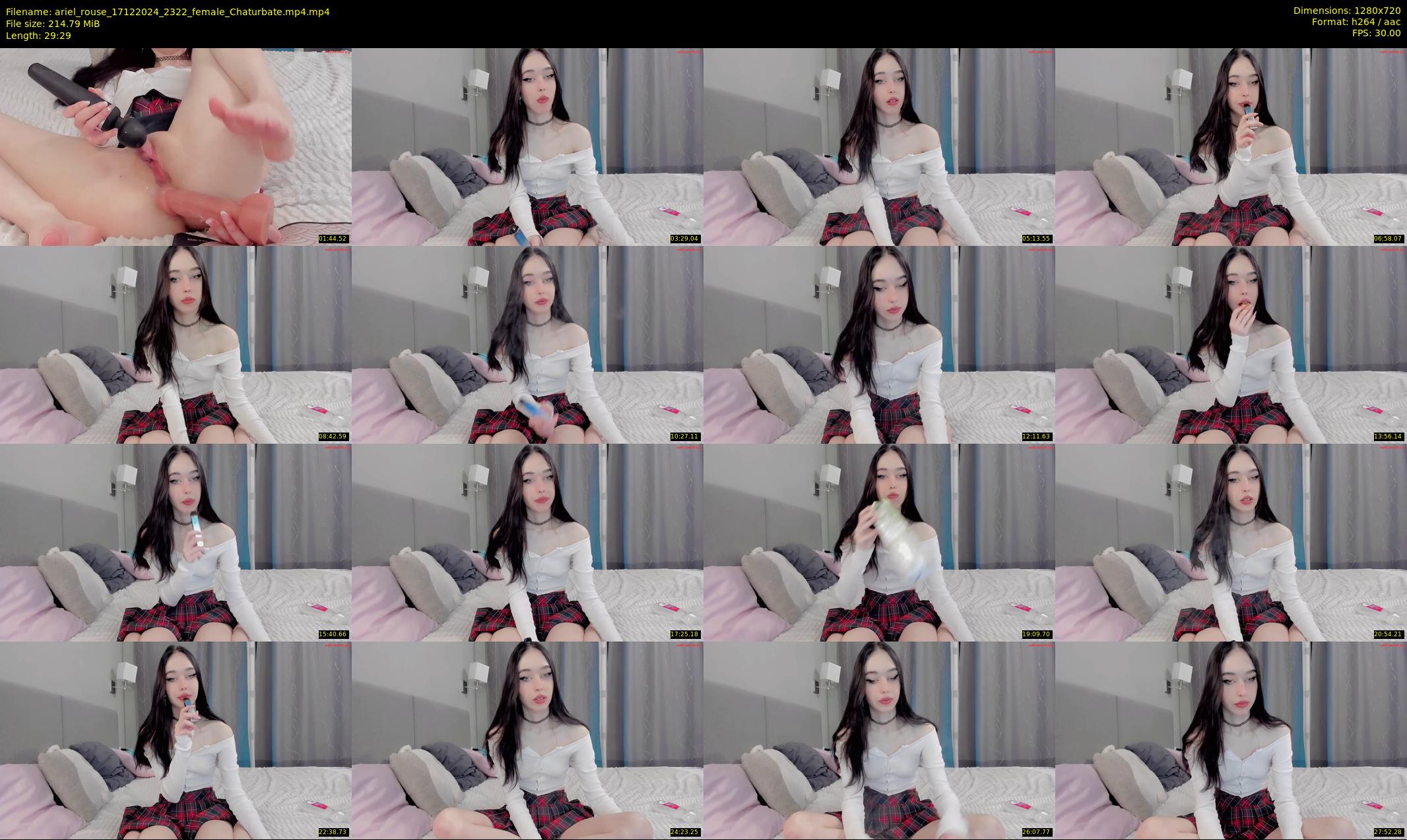 ariel_rouse — 30 minute Chaturbate female cam show recording, 720p, Dec 17, 2024