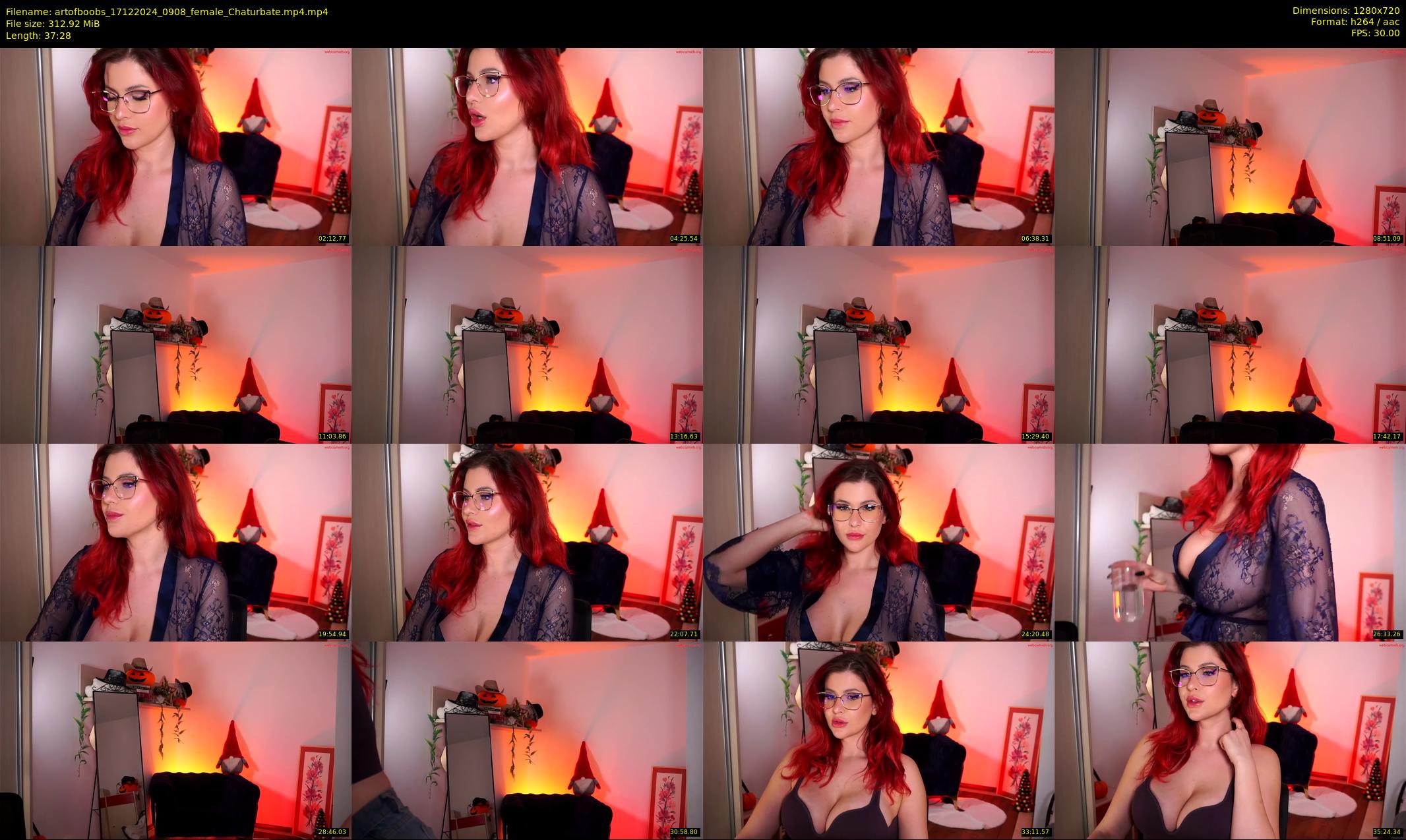 artofboobs — 38 minute Chaturbate female cam show recording, 720p, Dec 17, 2024