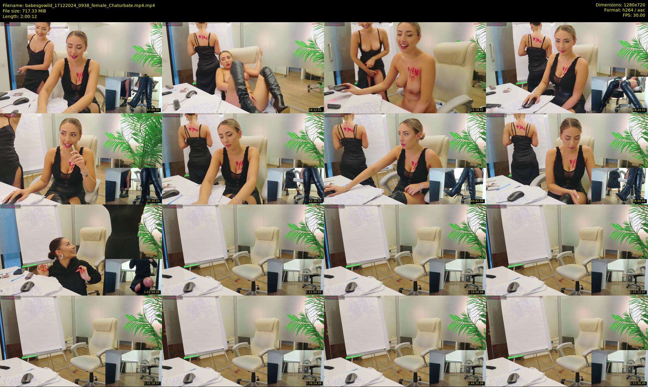 babesgowild — 121 minute Chaturbate couple cam show recording, 720p, Dec 17, 2024
