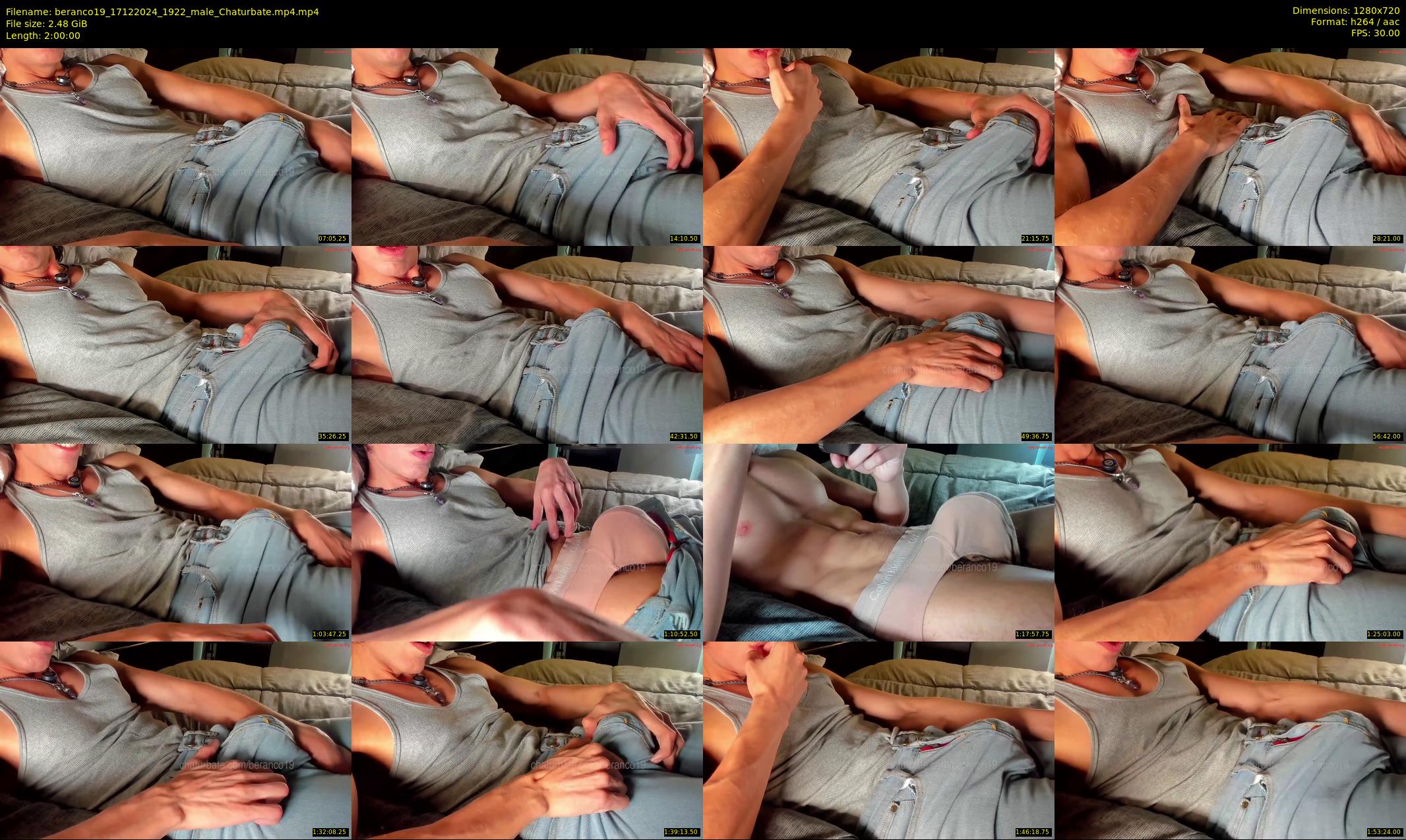 beranco19 — 120 minute Chaturbate male cam show recording, 720p, Dec 17, 2024