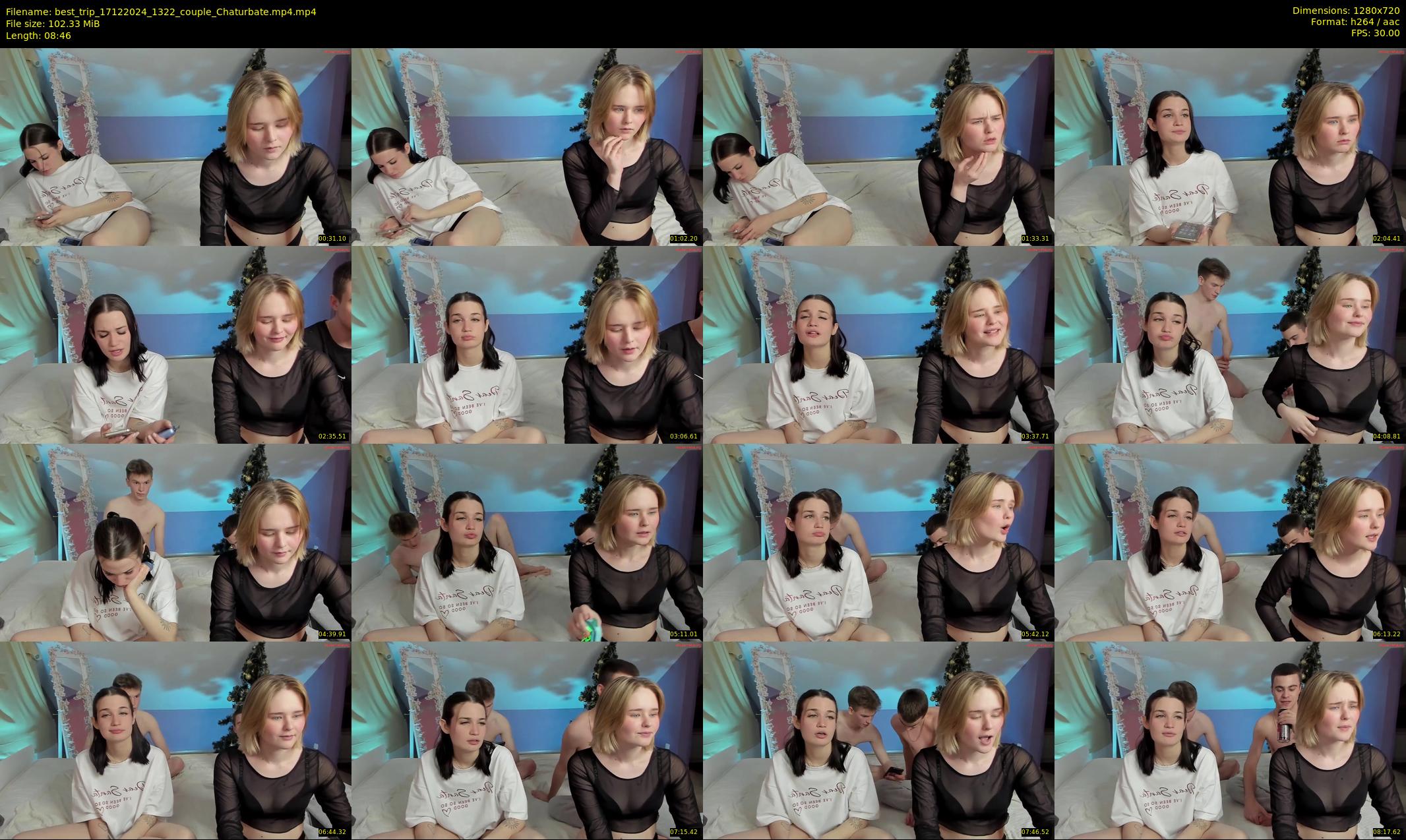 best_trip — 9 minute Chaturbate couple cam show recording, 720p, Dec 17, 2024