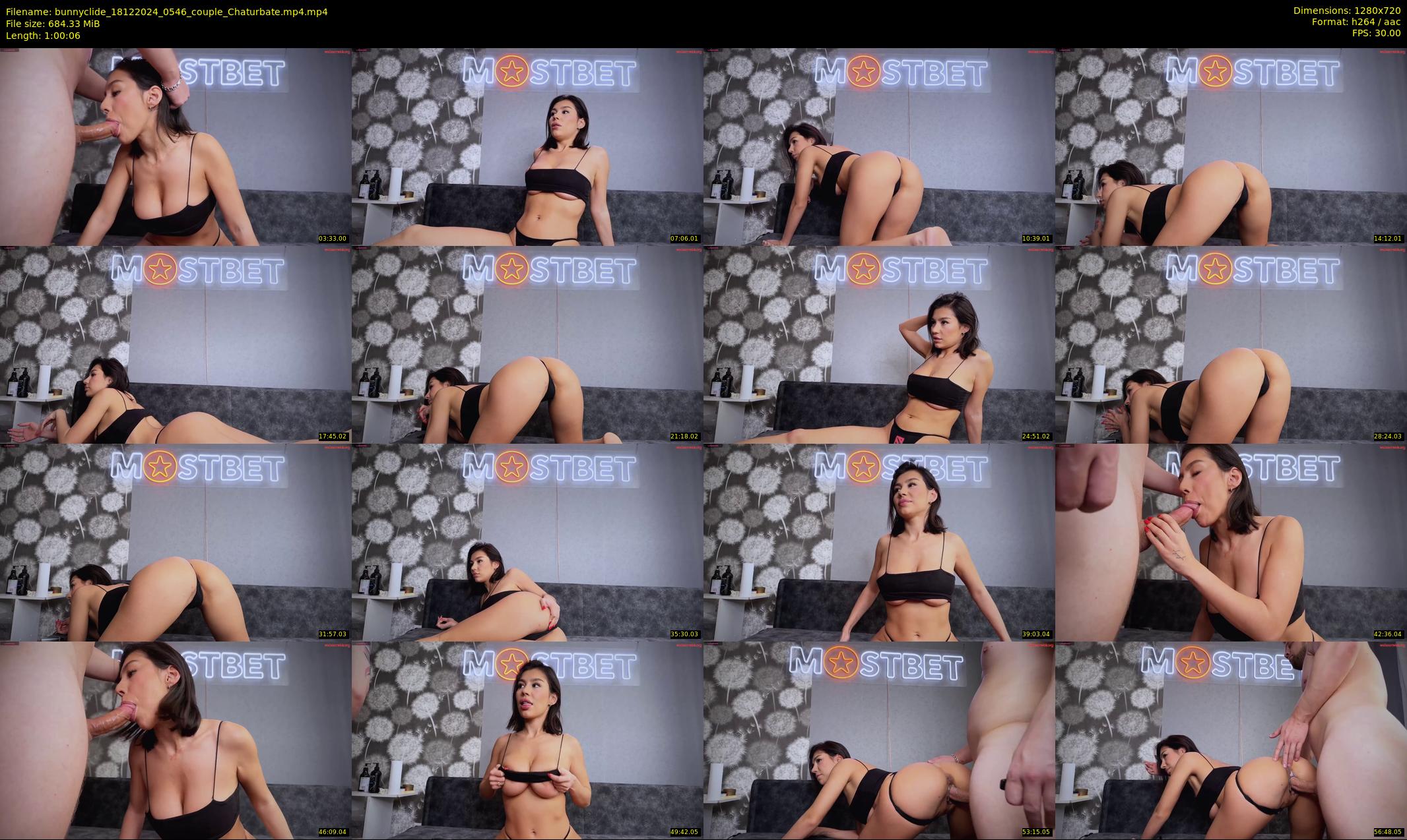 bunnyclide — 61 minute Chaturbate couple cam show recording, 720p, Dec 18, 2024