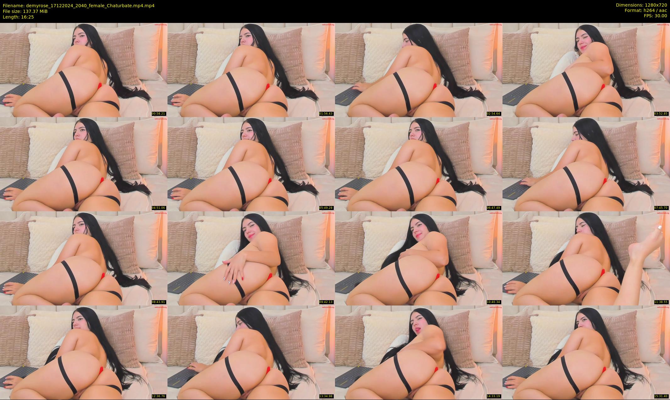 demyrose — 17 minute Chaturbate female cam show recording, 720p, Dec 17, 2024