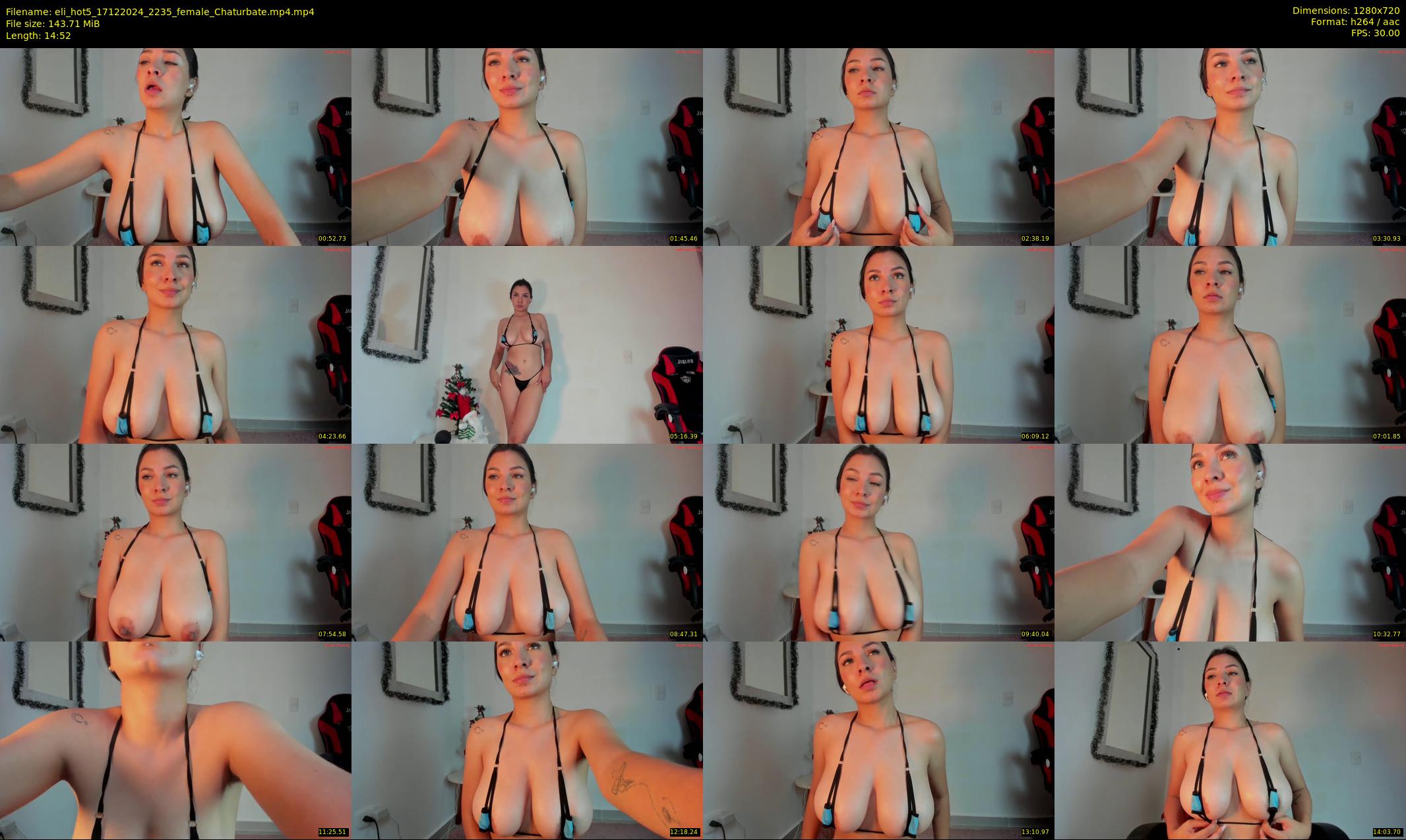 eli_hot5 — 15 minute Chaturbate female cam show recording, 720p, Dec 17, 2024