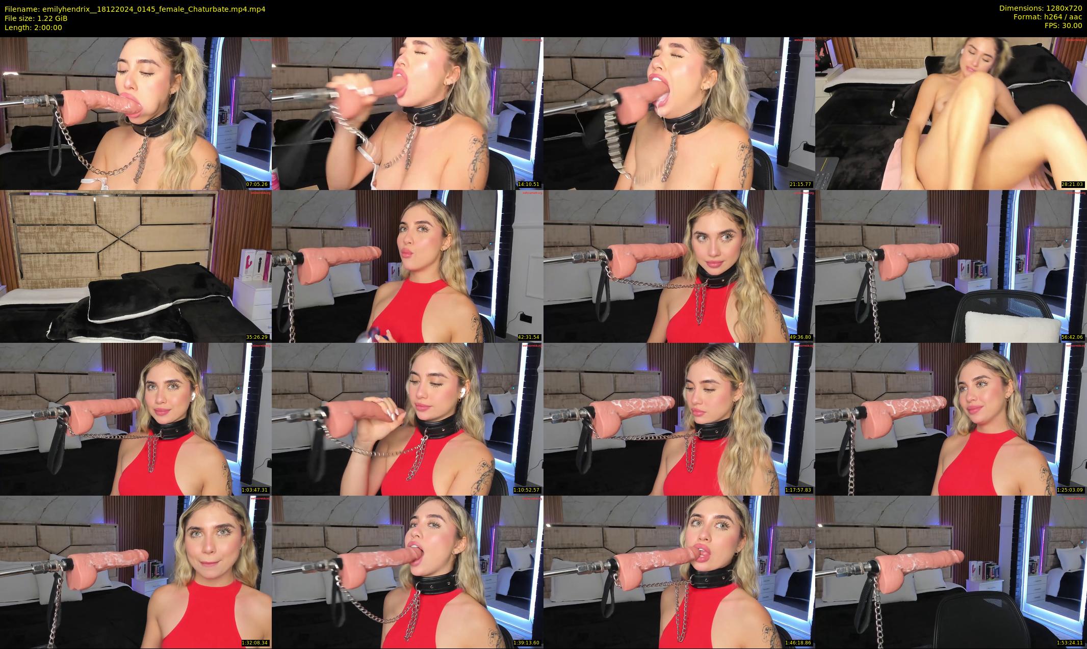 emilyhendrix_ — 120 minute Chaturbate couple cam show recording, 720p, Dec 18, 2024