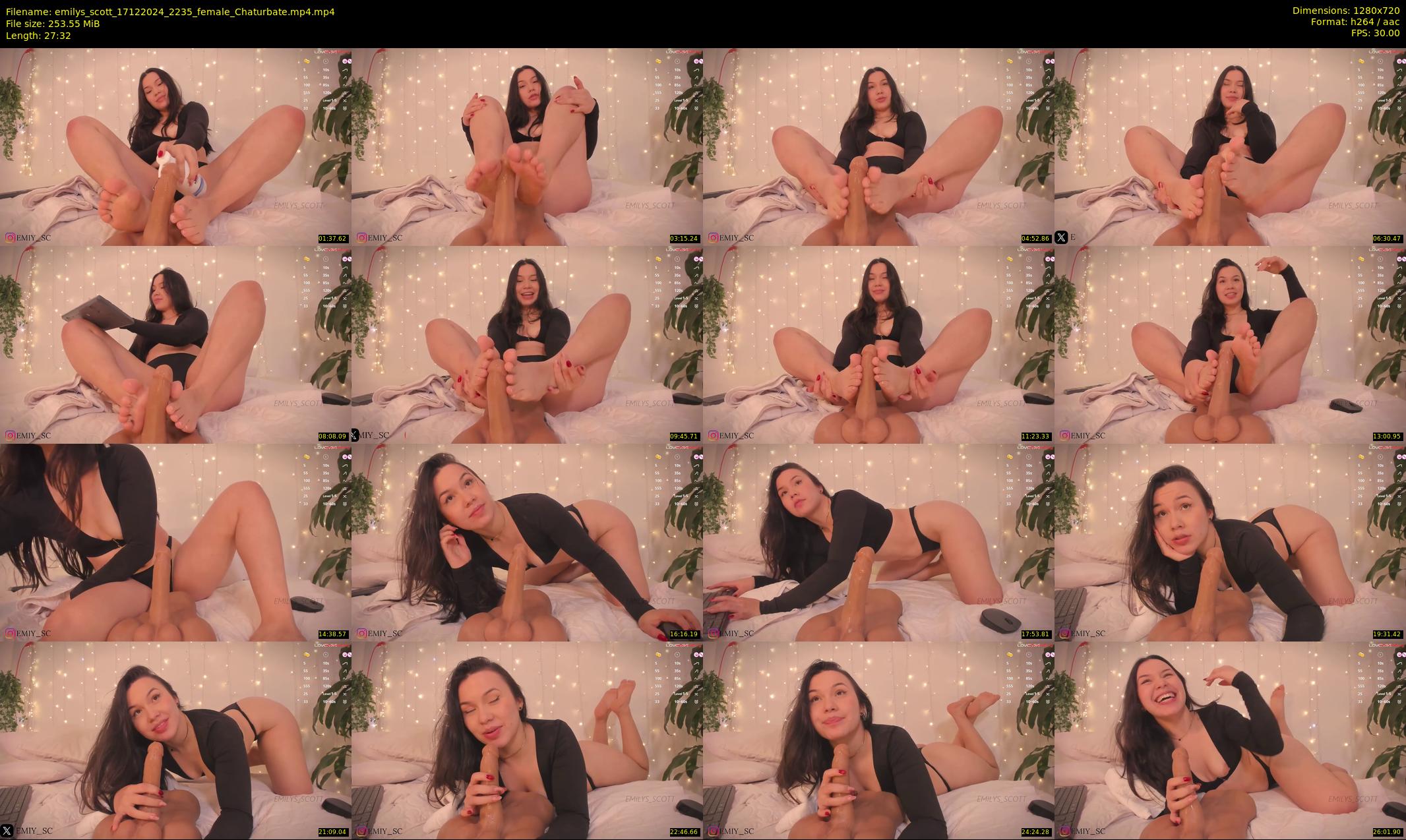 emilys_scott — 28 minute Chaturbate female cam show recording, 720p, Dec 17, 2024