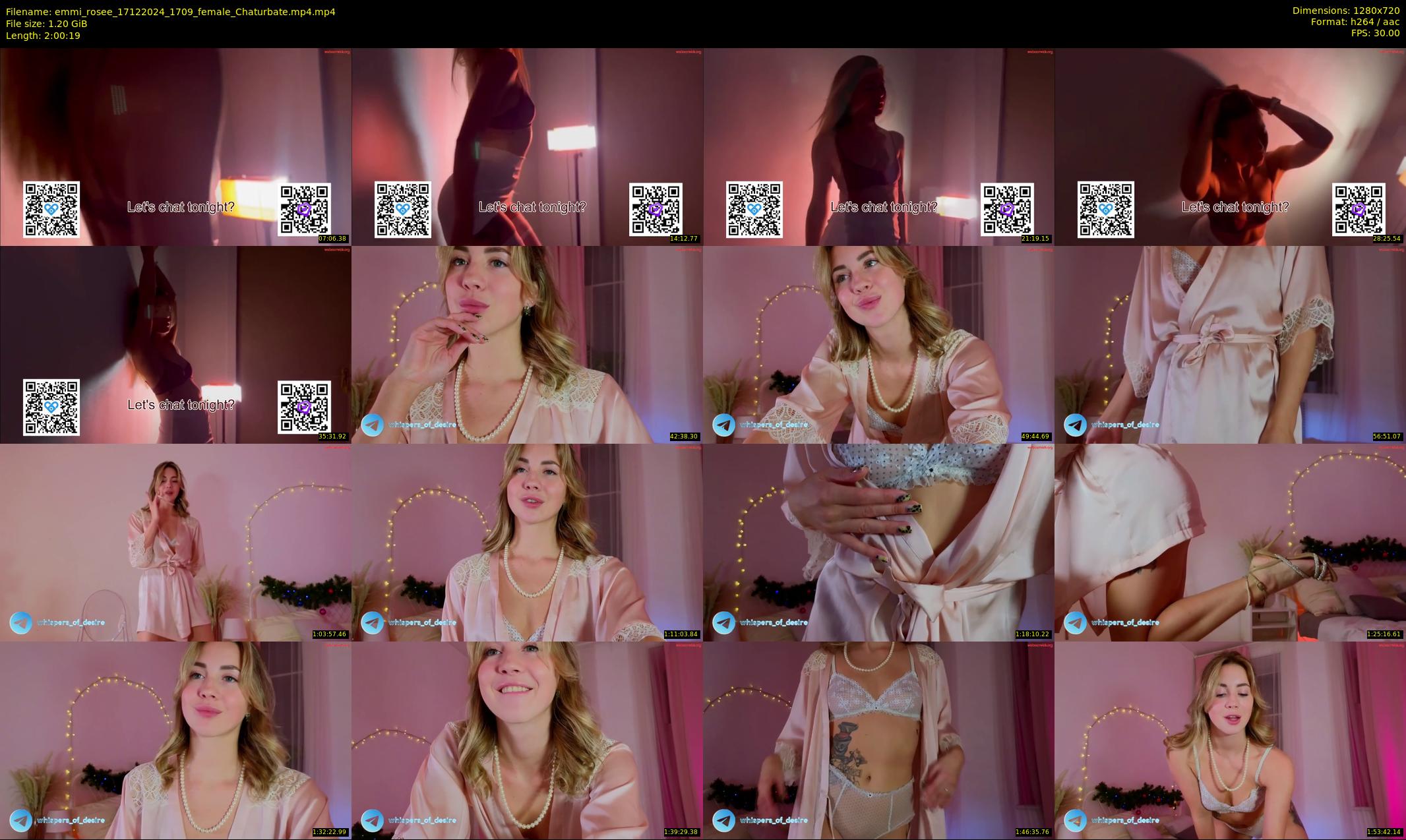 emmi_rosee — 121 minute Chaturbate female cam show recording, 720p, Dec 17, 2024
