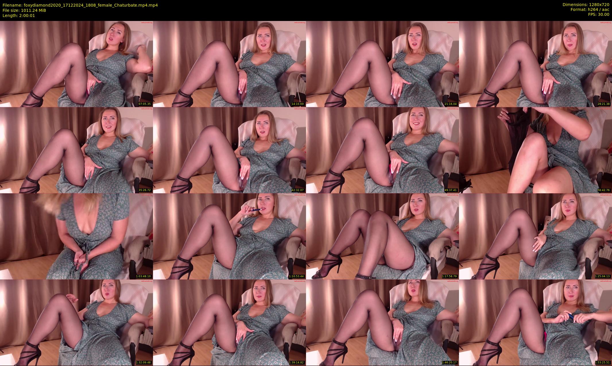 foxydiamond2020 — 121 minute Chaturbate female cam show recording, 720p, Dec 17, 2024