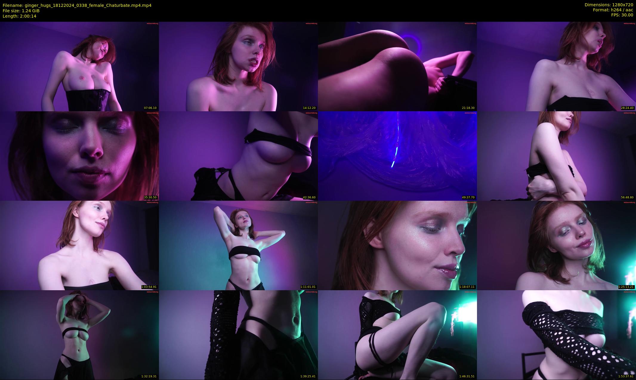 ginger_hugs — 121 minute Chaturbate female cam show recording, 720p, Dec 18, 2024
