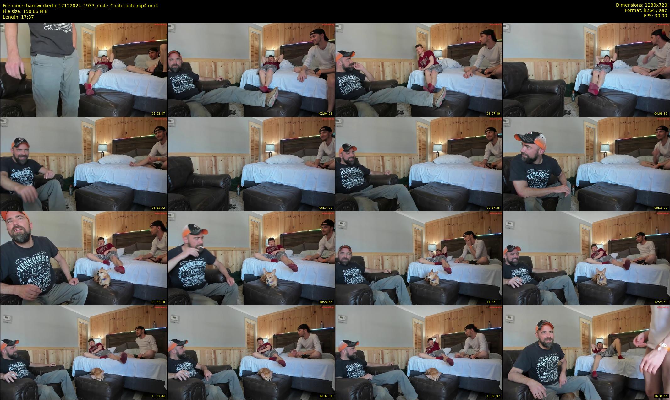 hardworkertn — 18 minute Chaturbate male cam show recording, 720p, Dec 17, 2024