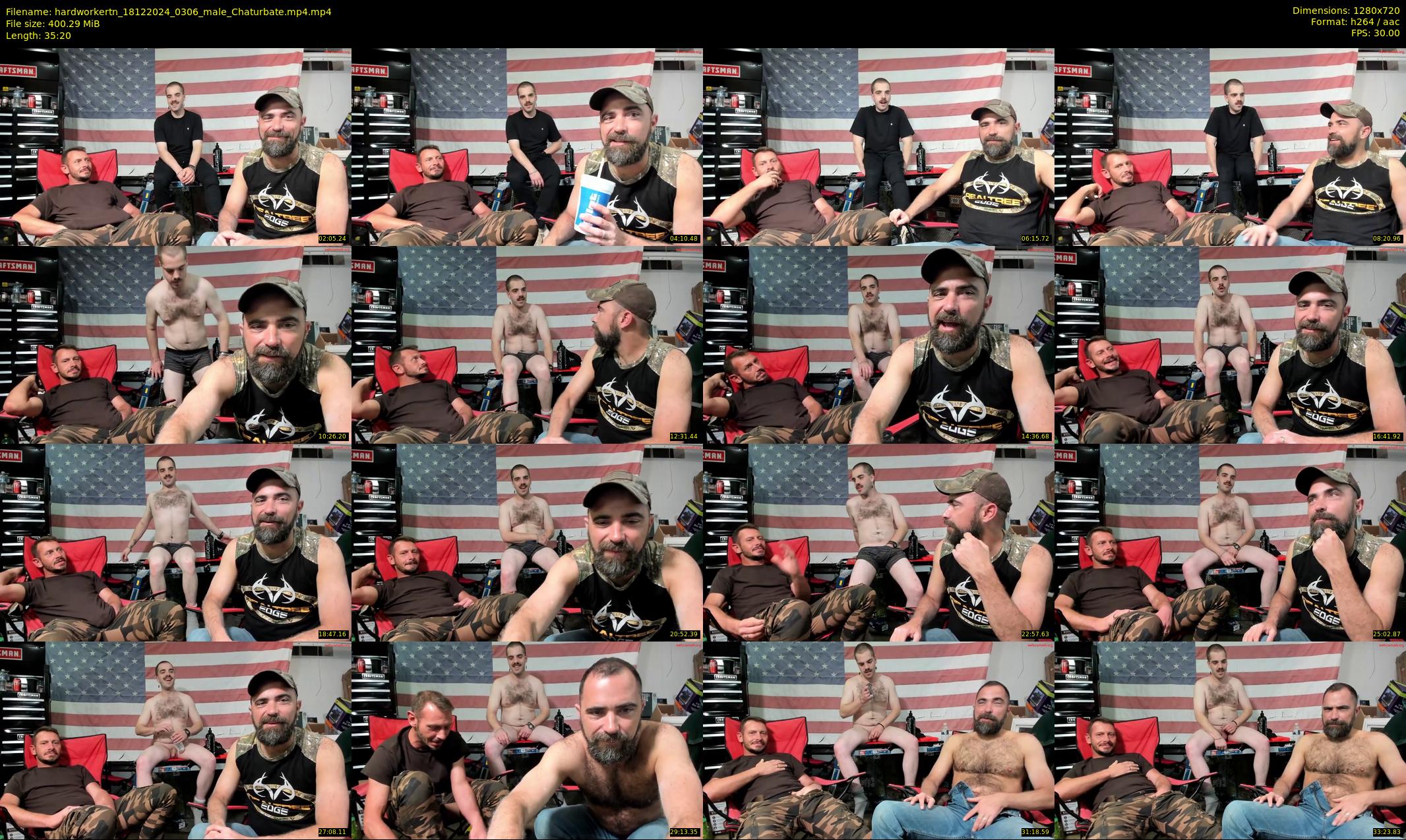 hardworkertn — 36 minute Chaturbate male cam show recording, 720p, Dec 18, 2024