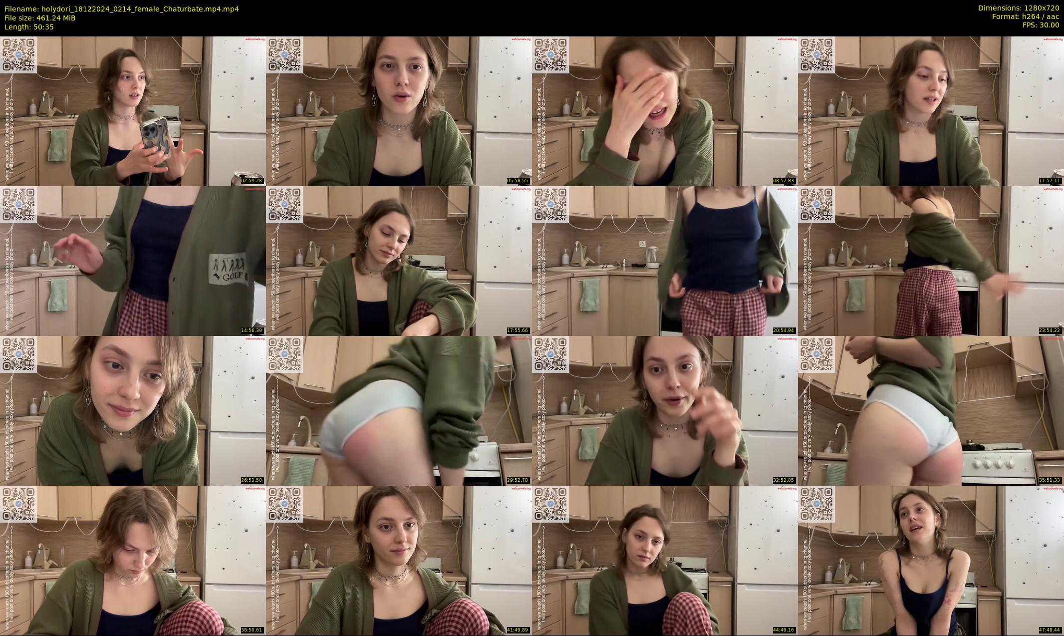 holydori — 51 minute Chaturbate female cam show recording, 720p, Dec 18, 2024