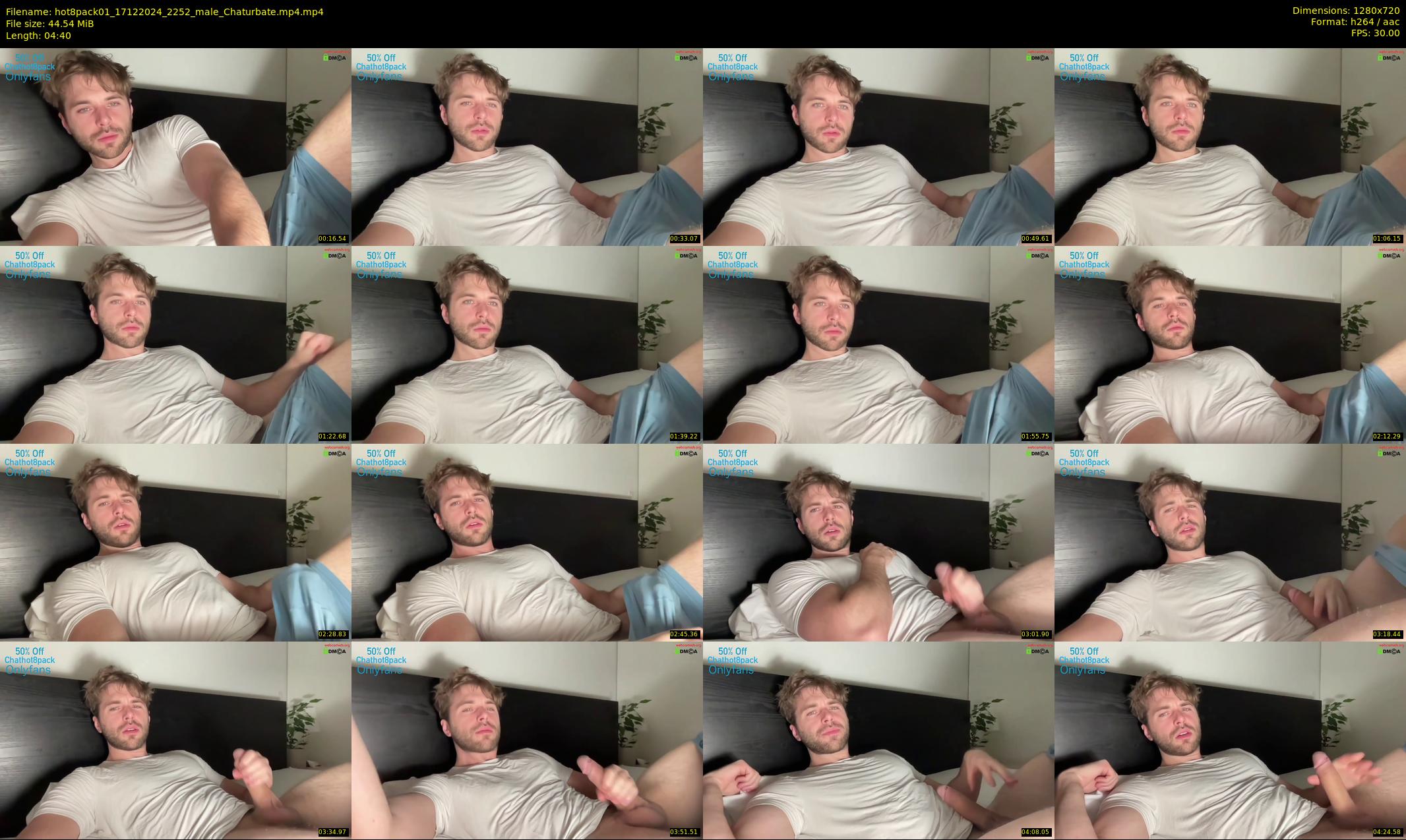 hot8pack01 — 5 minute Chaturbate male cam show recording, 720p, Dec 17, 2024